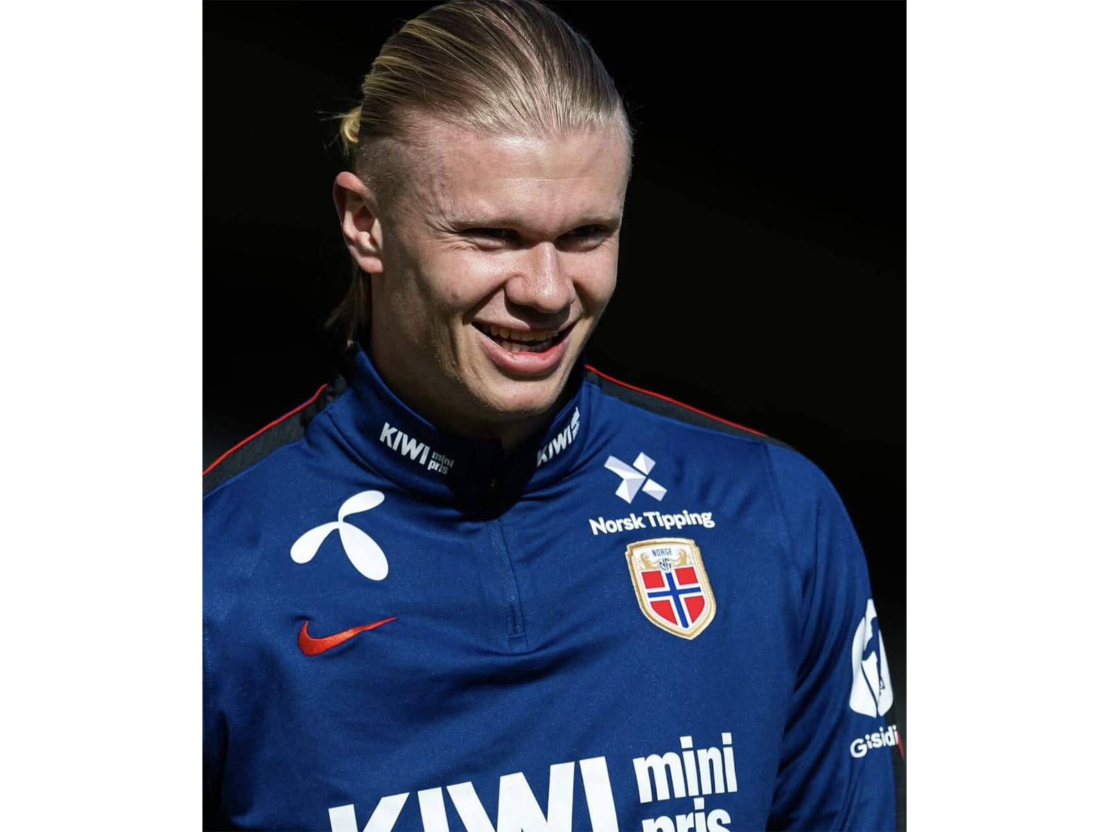 Erling Haaland. (Photo: @herrelandslaget Instagram)