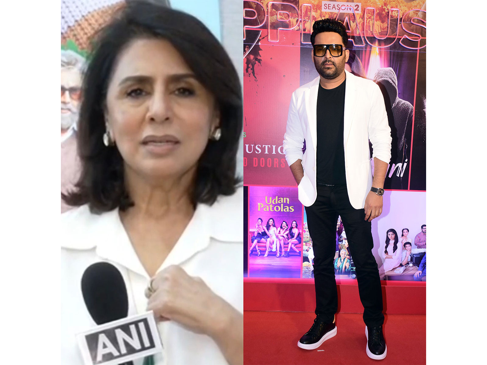 Neetu Kapoor and Kapil Sharma (Photo/ANI)