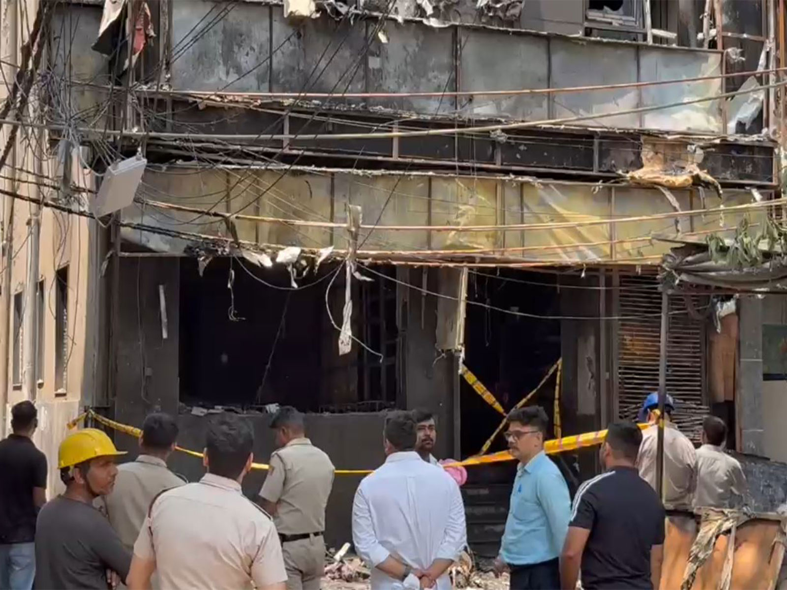 Visuals from the site of the fire (Photo/ANI)