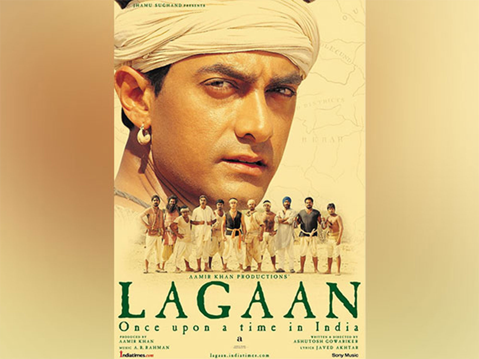 Poster of Lagaan (Image source: Makers)
