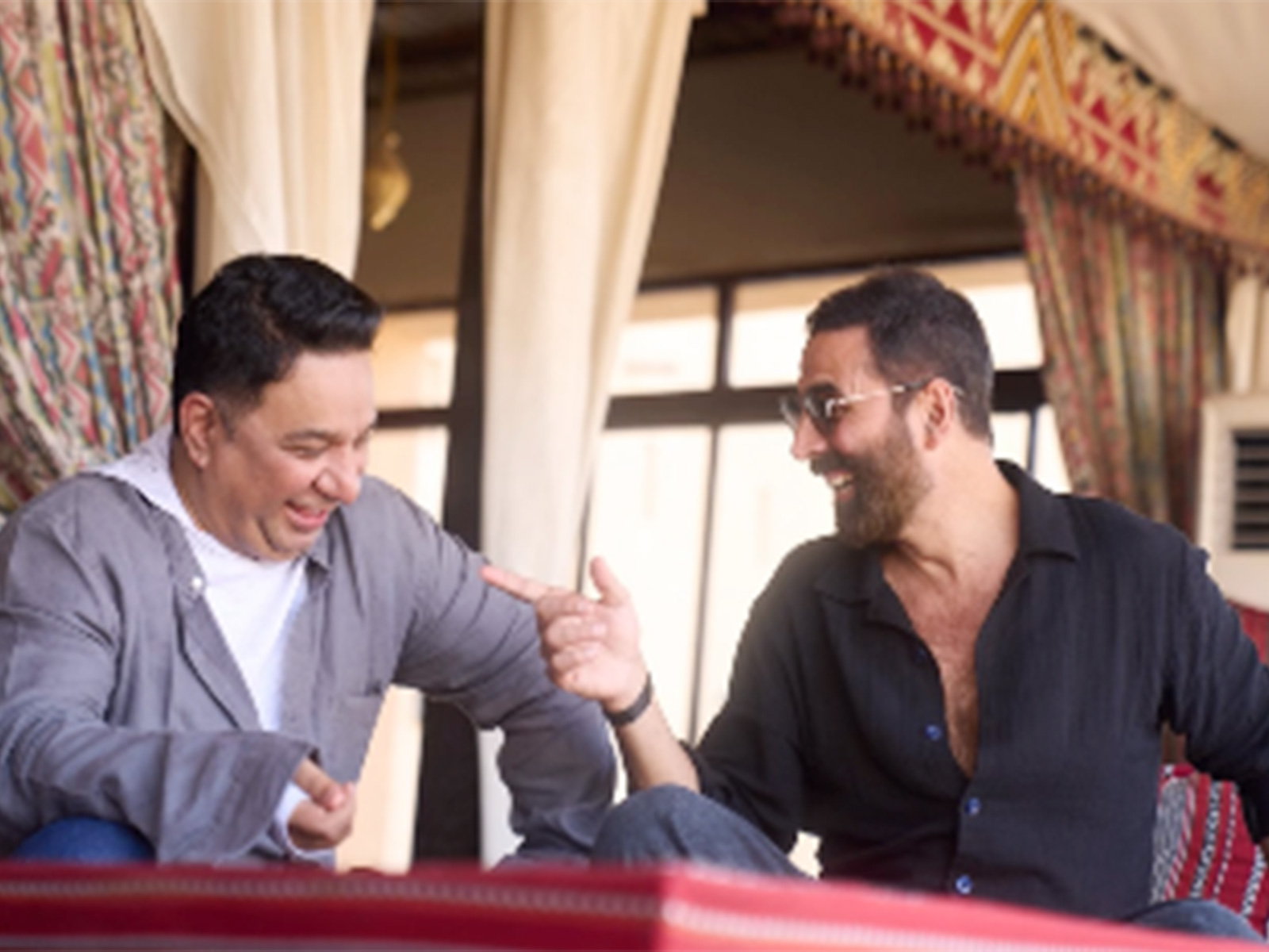 Akshay Kumar, Ahmed Khan (Photo/Instagram@akshaykumar)