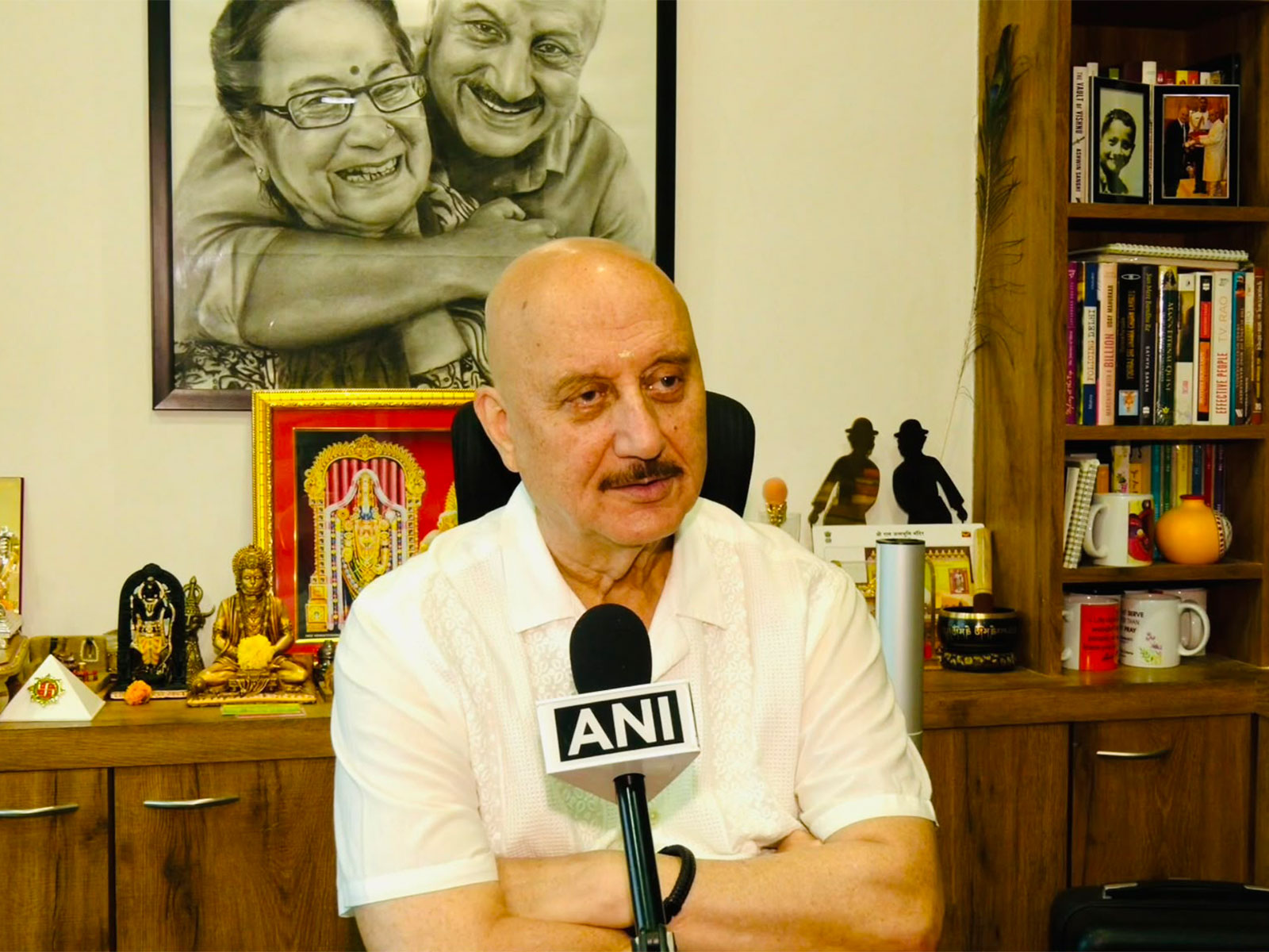 Cinema icon Anupam Kher (Image source: ANI)