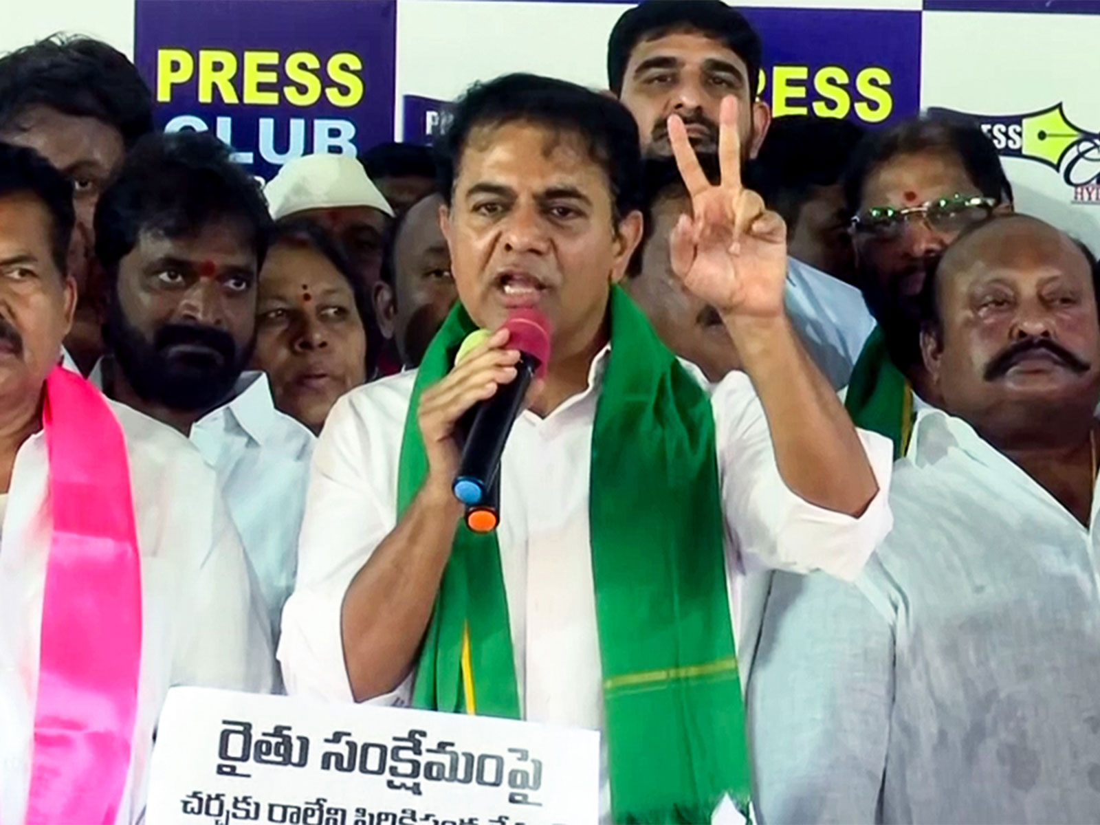  Bharat Rashtra Samithi (BRS) Working President KT Rama Rao (File Photo/ANI)
