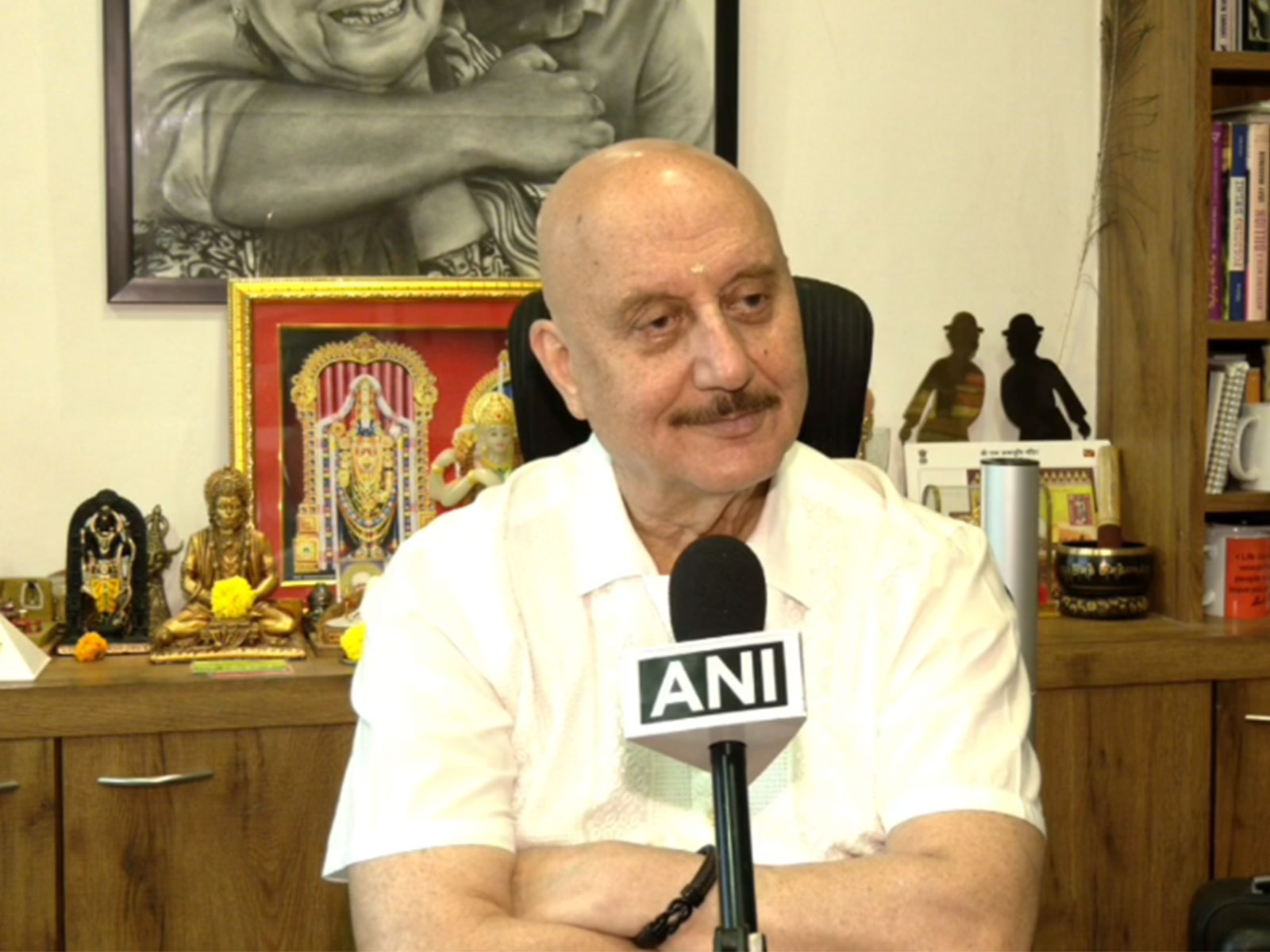 Actor Anupam Kher (Photo/ANI)