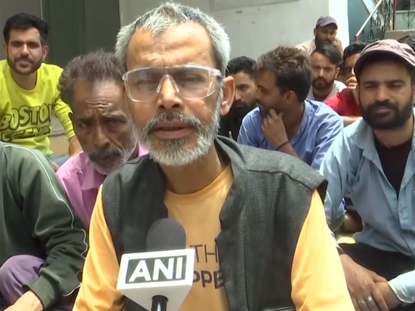 Irshad Ahmad, Chairman of the Chenab Valley Sanitation Workers (Photo/ANI)