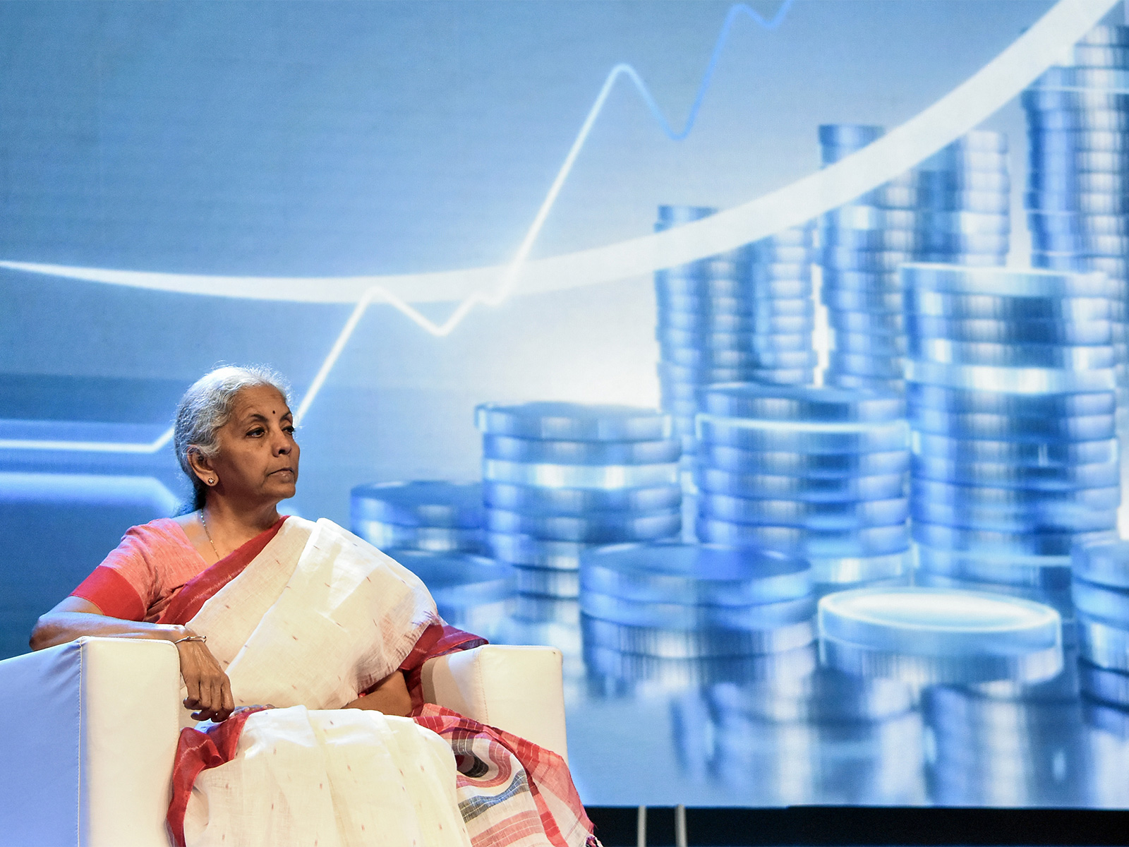 Union Minister for Finance and Corporate Affairs Nirmala Sitharaman (File photo/ANI)