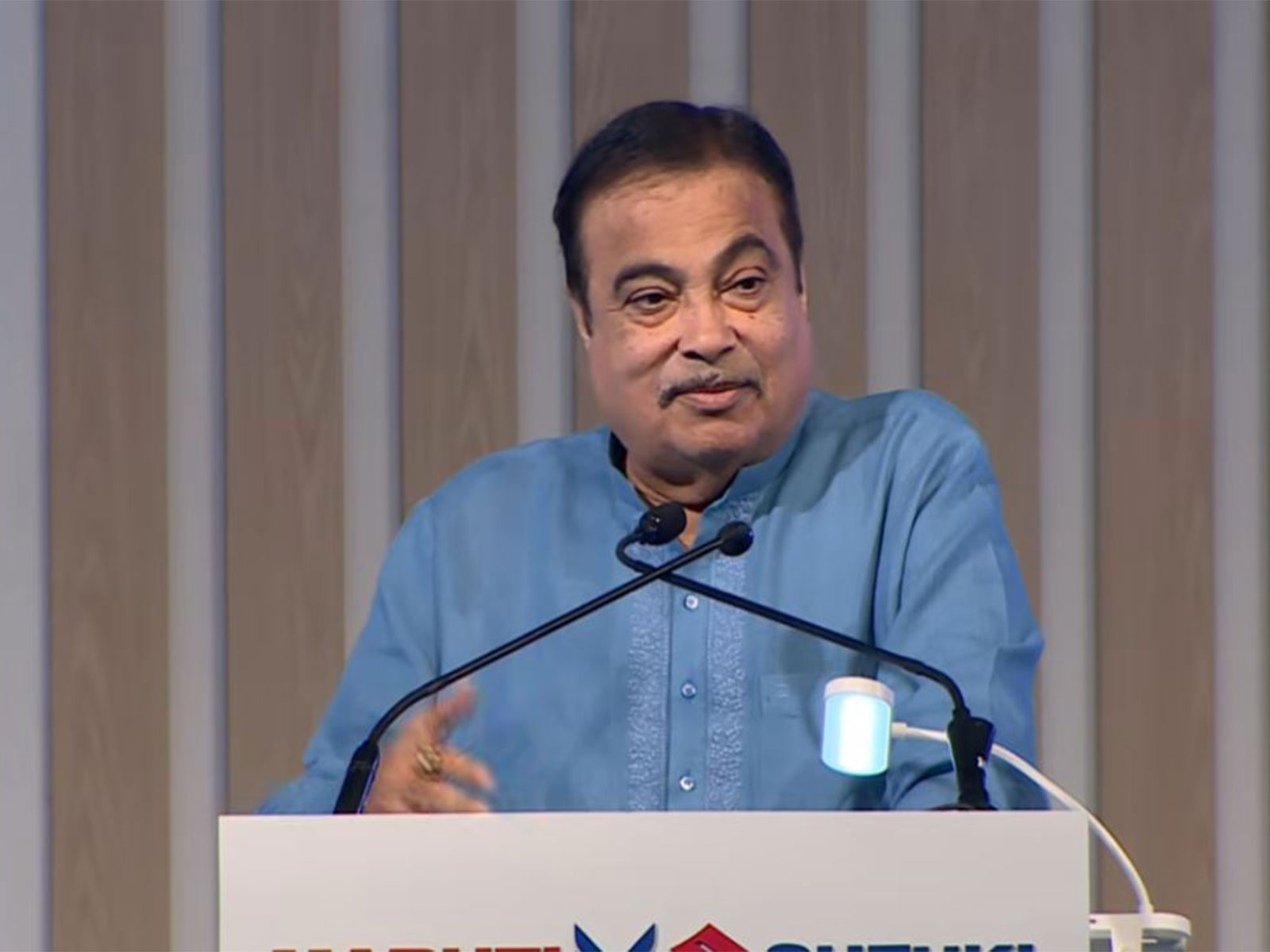 Nitin Gadkari, Union Minister for Road Transport and Highways (Photo/Youtube-Maruti Suzuki)