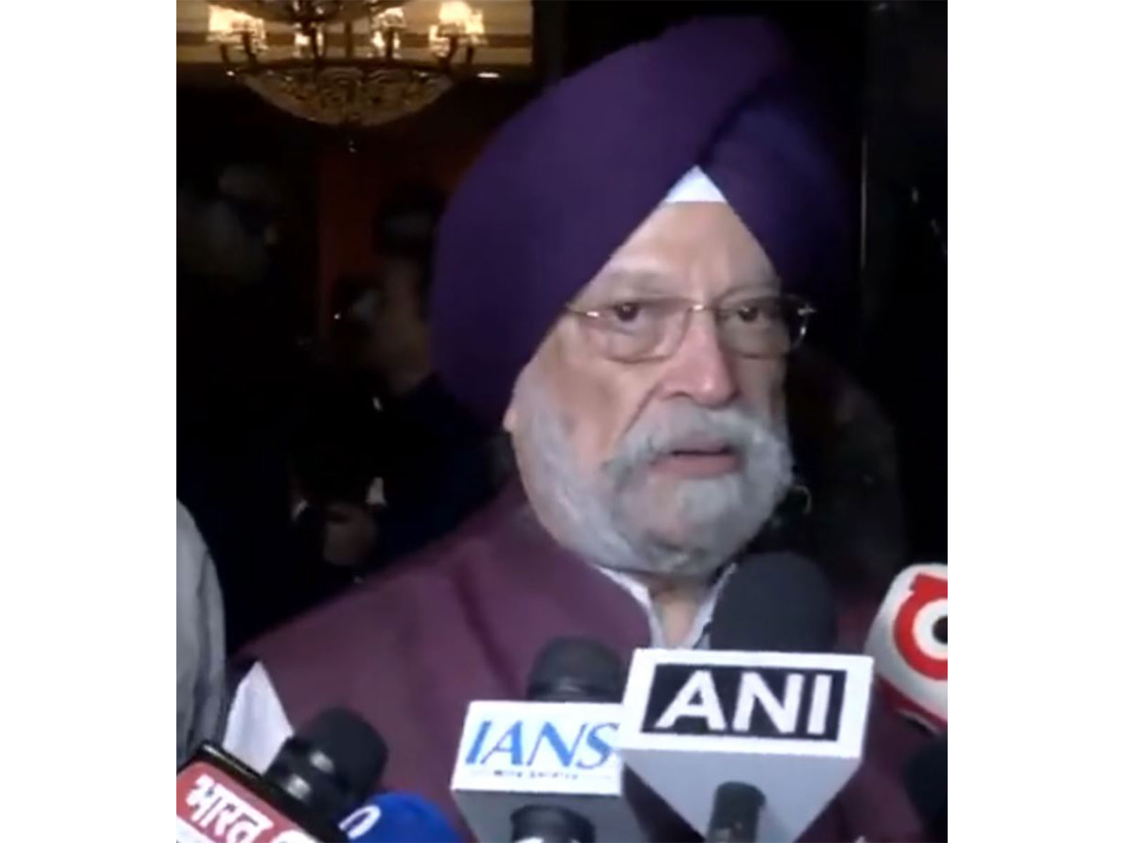 Union Minister Hardeep Singh Puri (Photo/ANI)