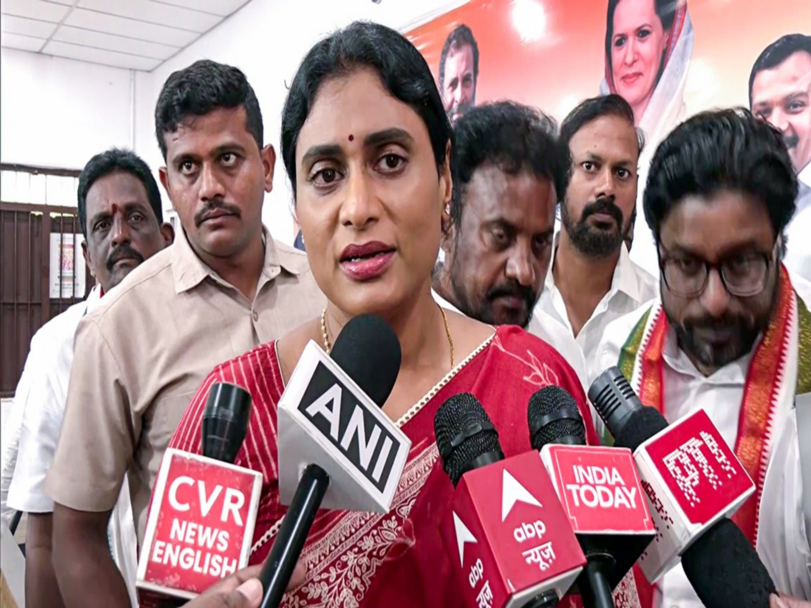APCC Chief YS Sharmila Reddy (FilePhoto/ANI)