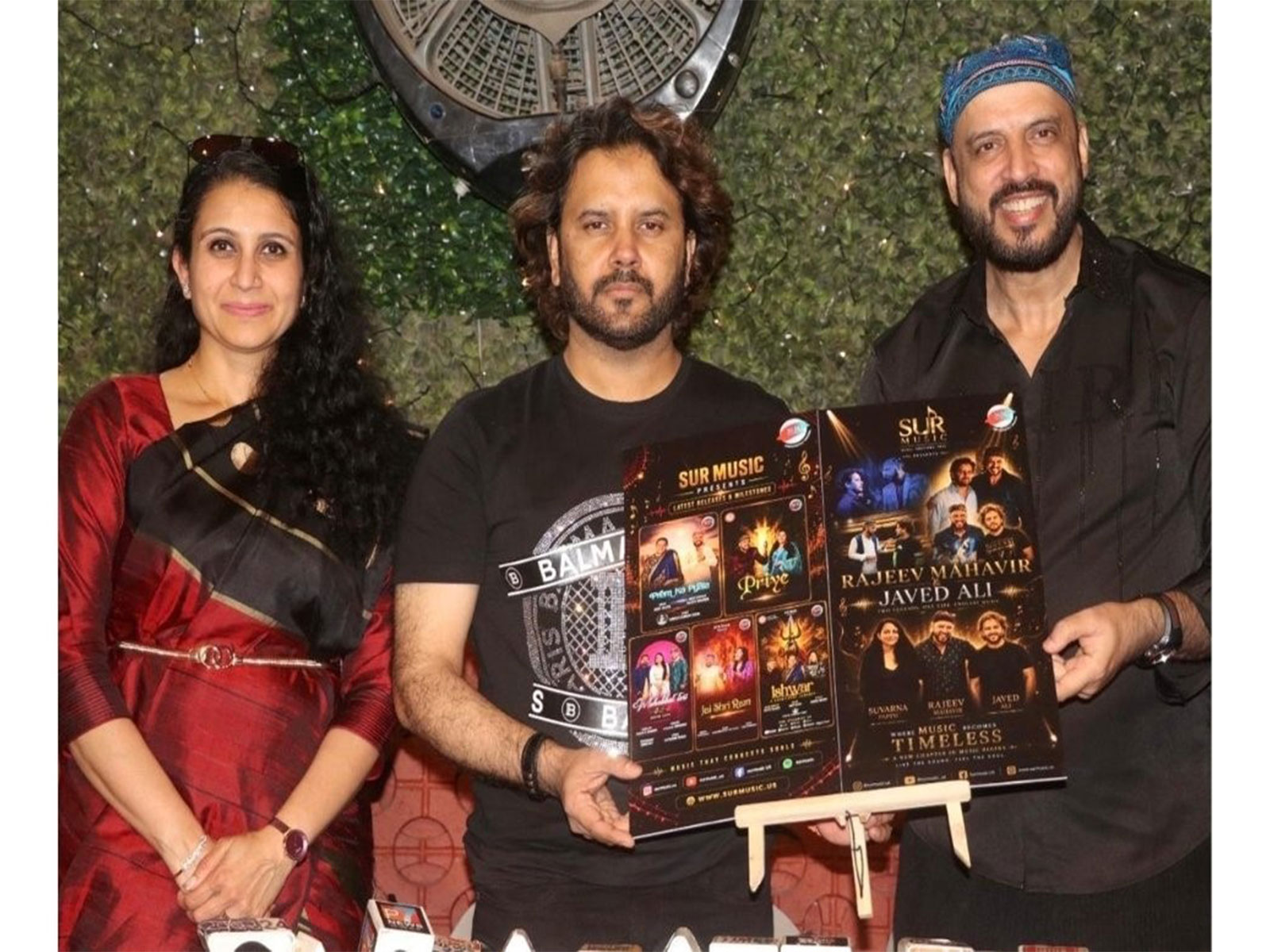 SUR Music Announces New 3-Song Collaboration Featuring Rajeev Mahavir and Javed Ali