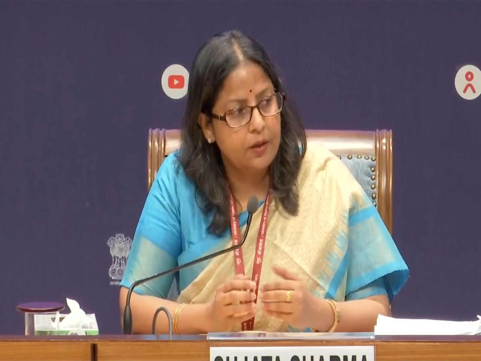 Sujata Sharma, Joint Secretary in the Ministry of Petroleum and Natural Gas (Photo/ANI)