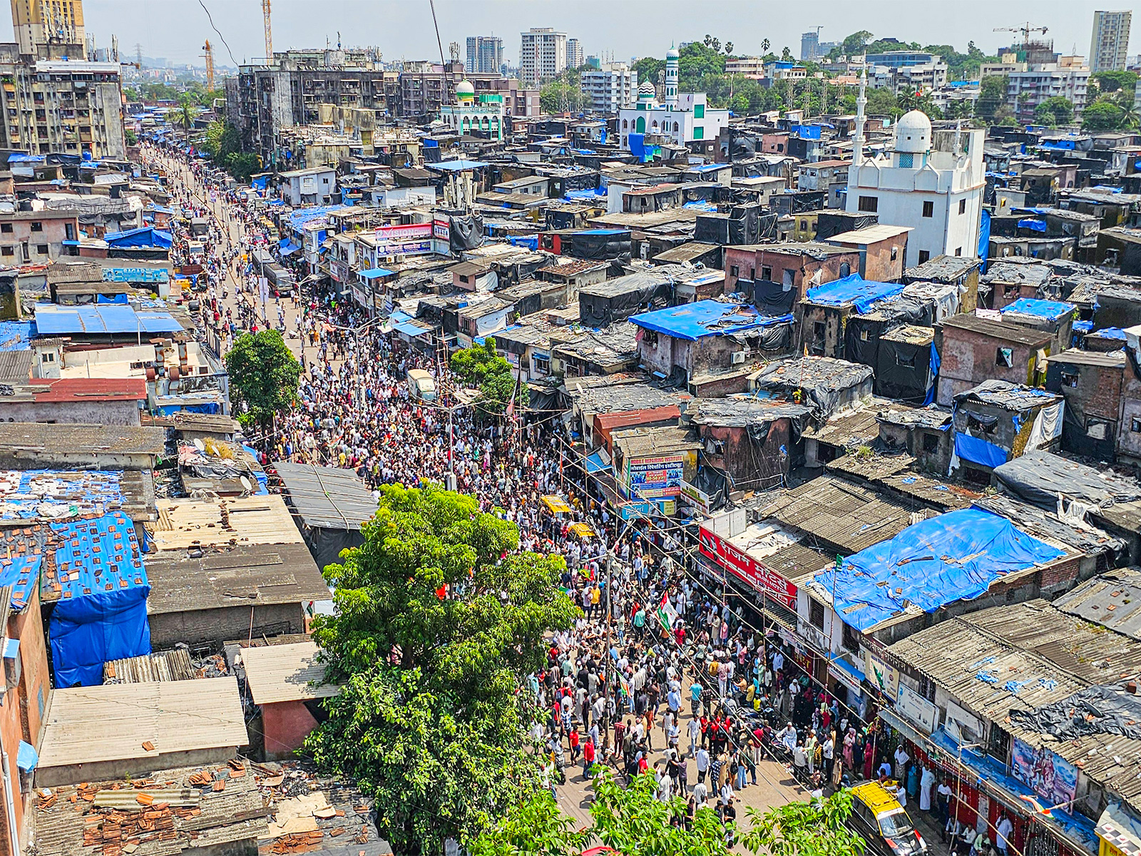 Dharavi Mumbai (File Photo-ANI)