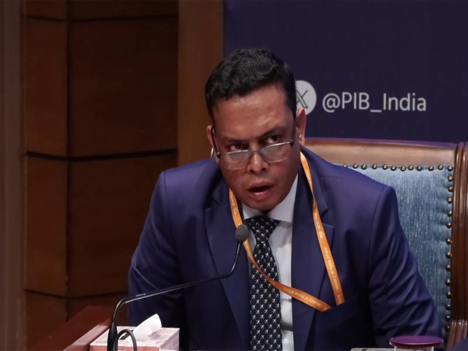 Rohit Raj, Director in the Ministry of Civil Aviation (Photo/ANI)