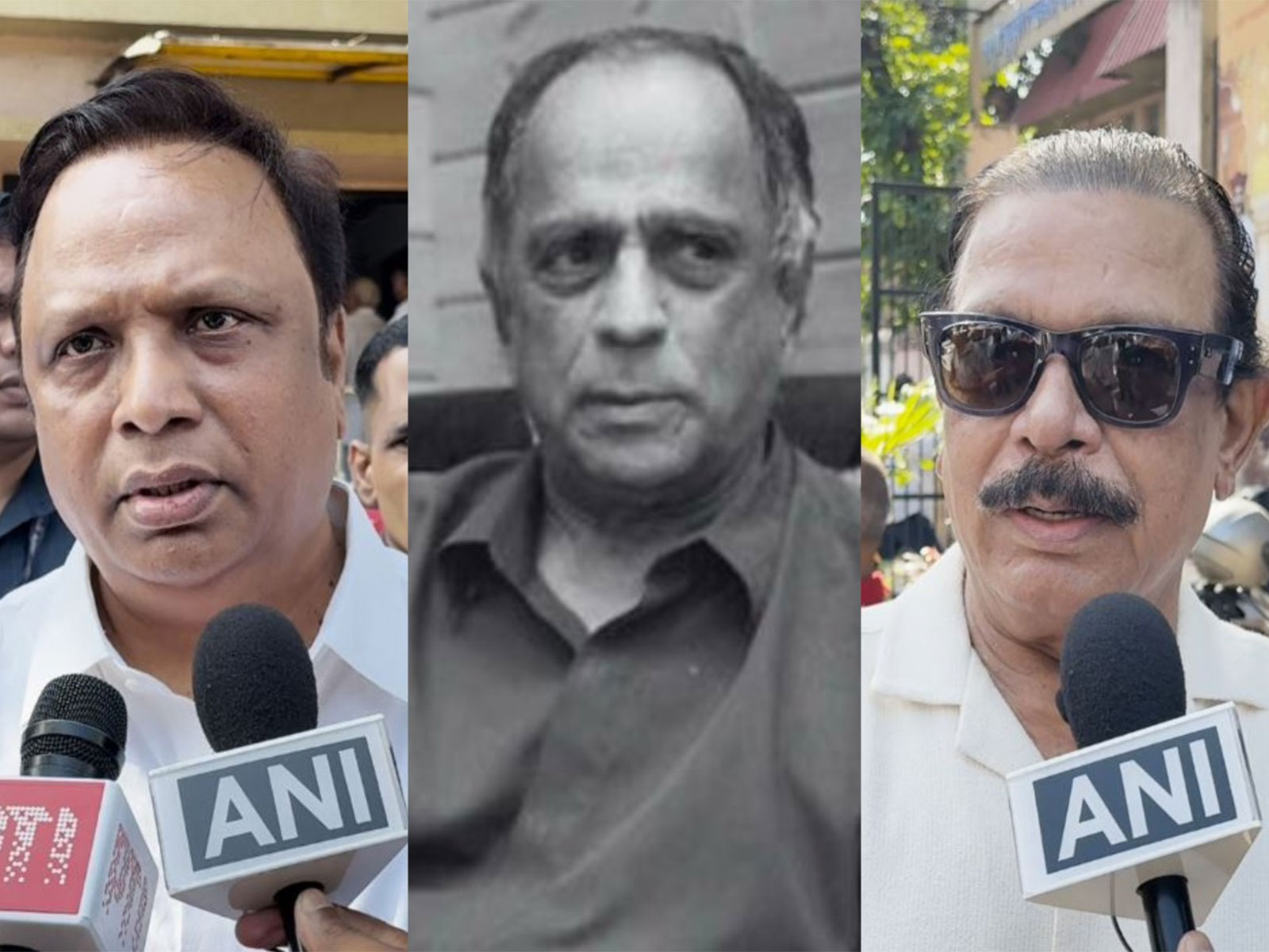 Ashish Shelar (Photo/ANI), Pahlaj Nihalani (Photo/@SunielShetty) and Govvind Namdev (Photo/ANI)
