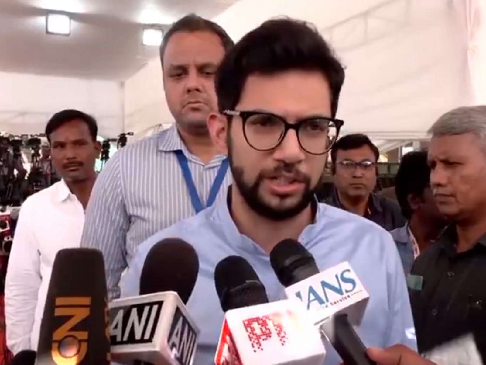 Shiv Sena (UBT) leader Aaditya Thackeray (File Photo/ANI)