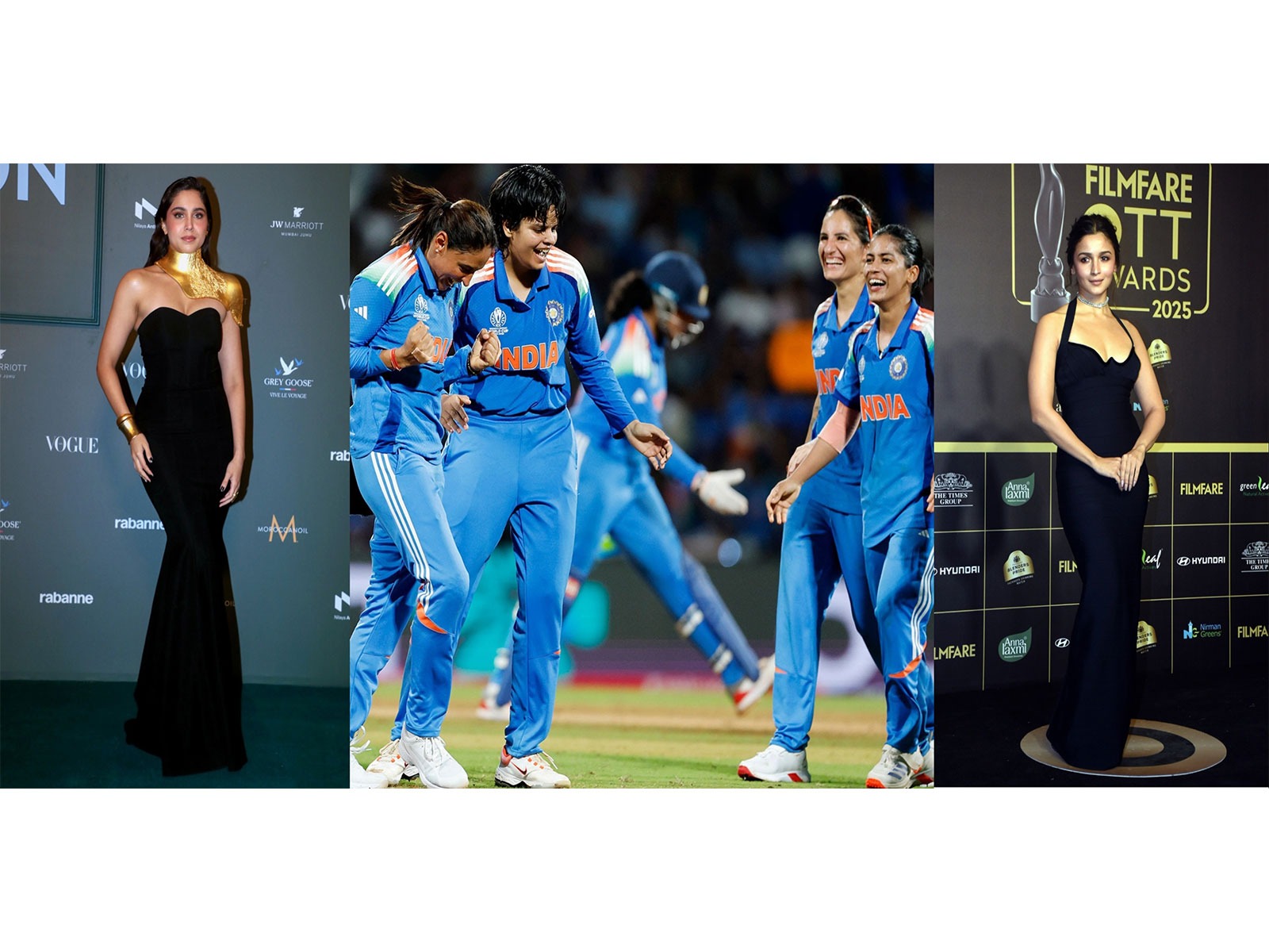 Sharvari, Indian Women's team, Alia Bhatt (Phot/ANI)