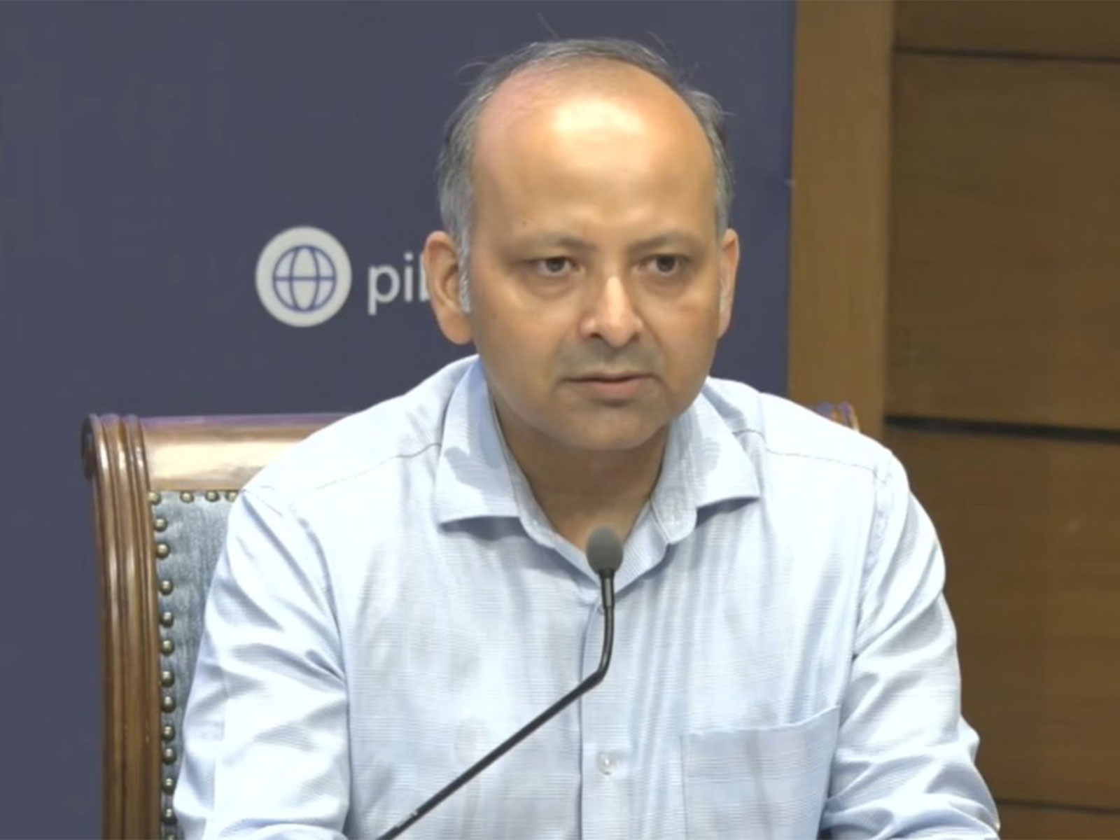 Opesh Kumar Sharma, Director in the Ministry of Ports, Shipping and Waterways (Photo/YouTube/MEA)