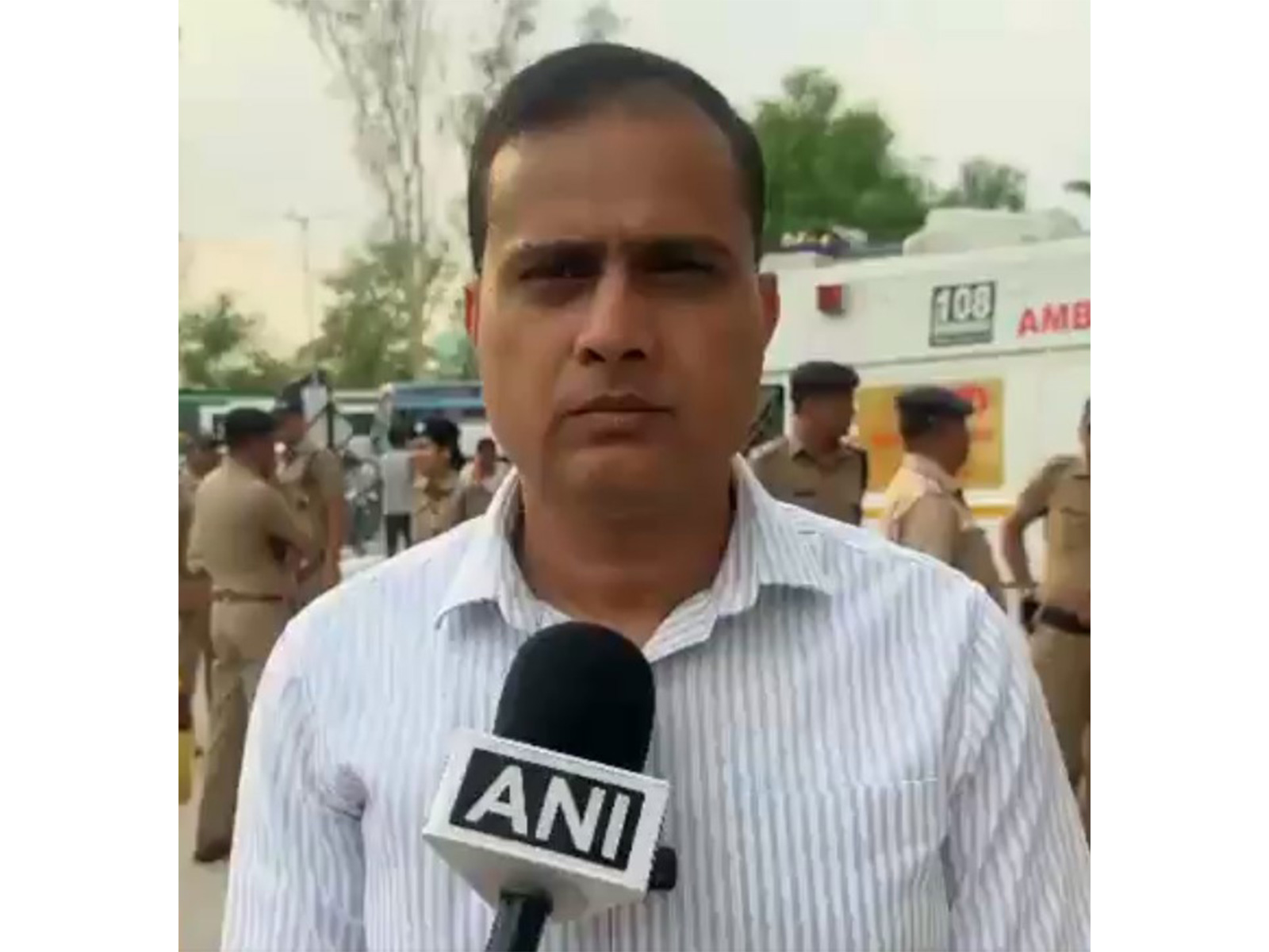  Inspector General of Police (Law and Order) Sunil Kumar Meena (Photo/ANI)  