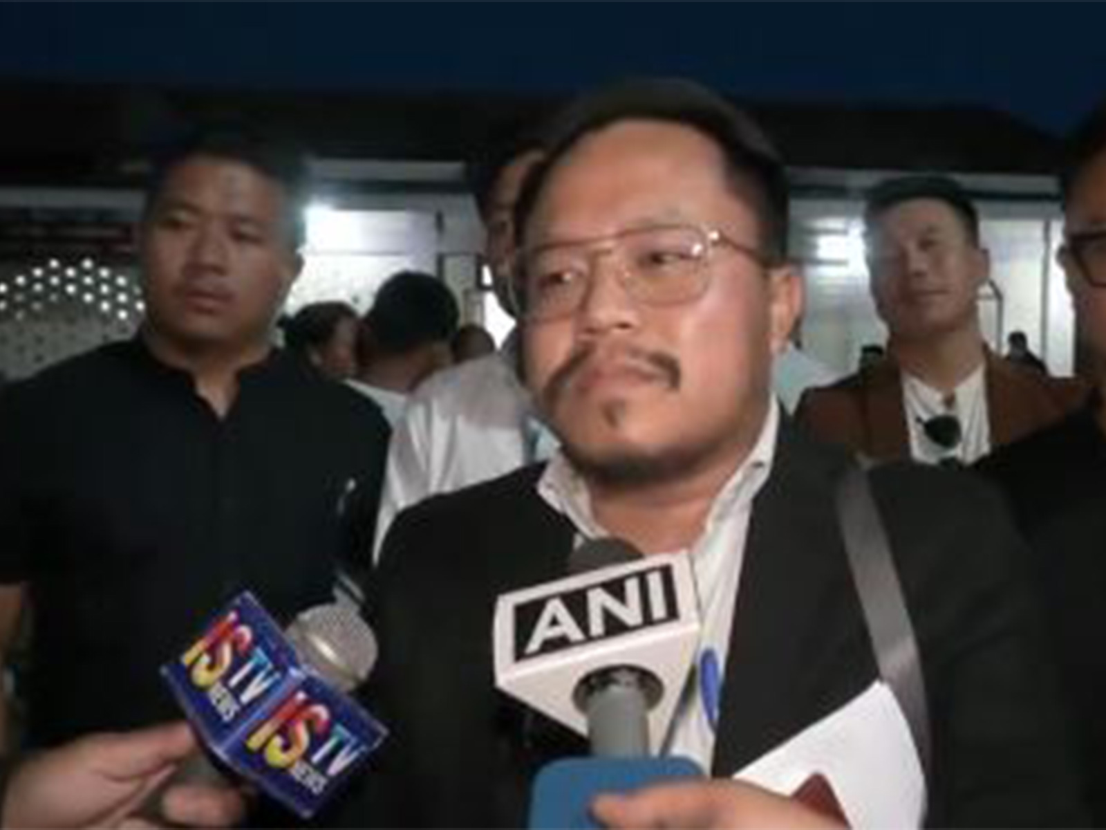 All Naga Students' Association, Manipur President Th. Angteshang Maring (Photo/ANI)