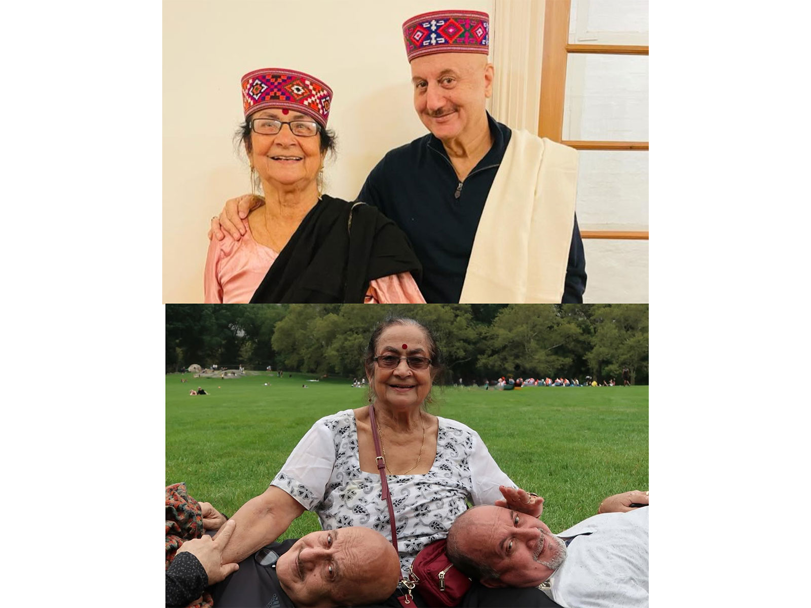 Anupam Kher wishes mother Dulari on birthday (Photo/Instagram@anupampkher)