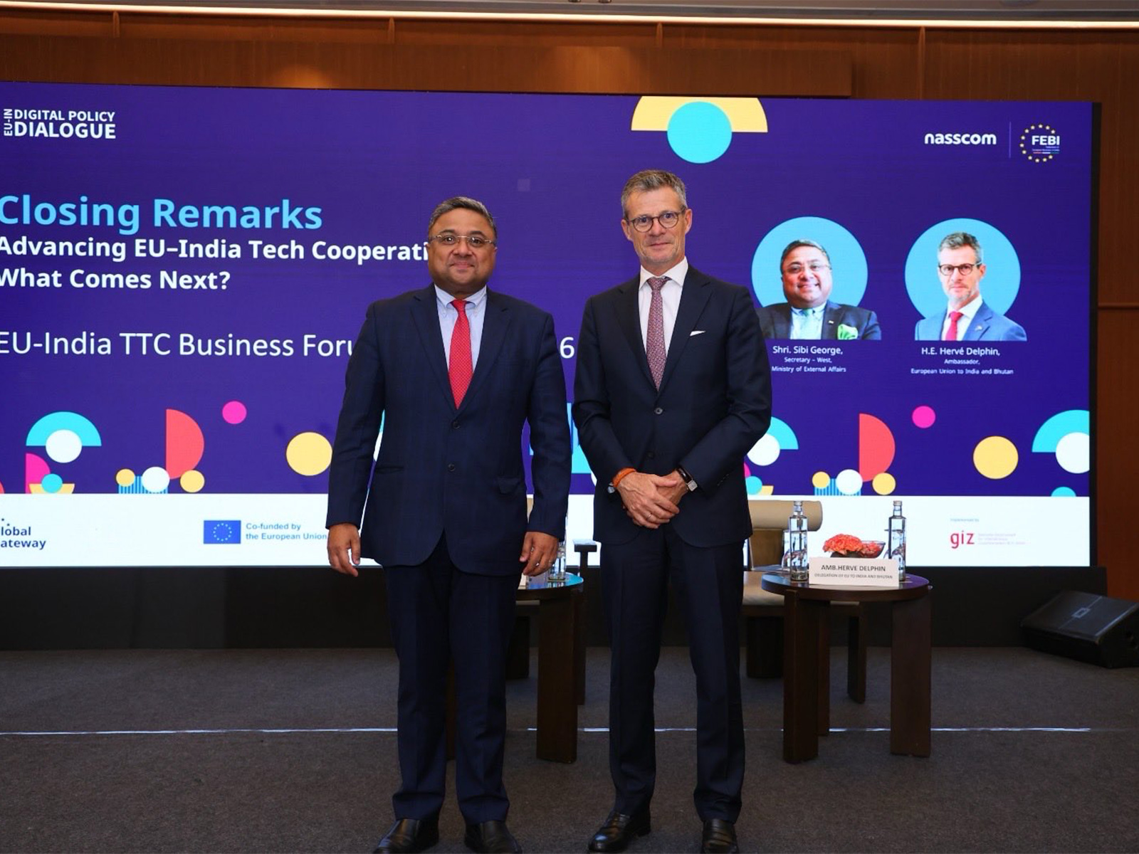 India EU Business Forum (Photo/X@EUAmbIndia)