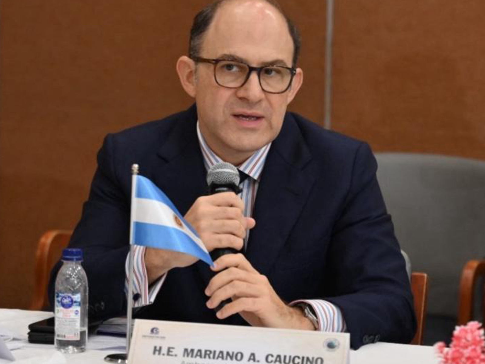 Argentine Ambassador to India Mariano Caucino (Photo/Embassy of Argentina)