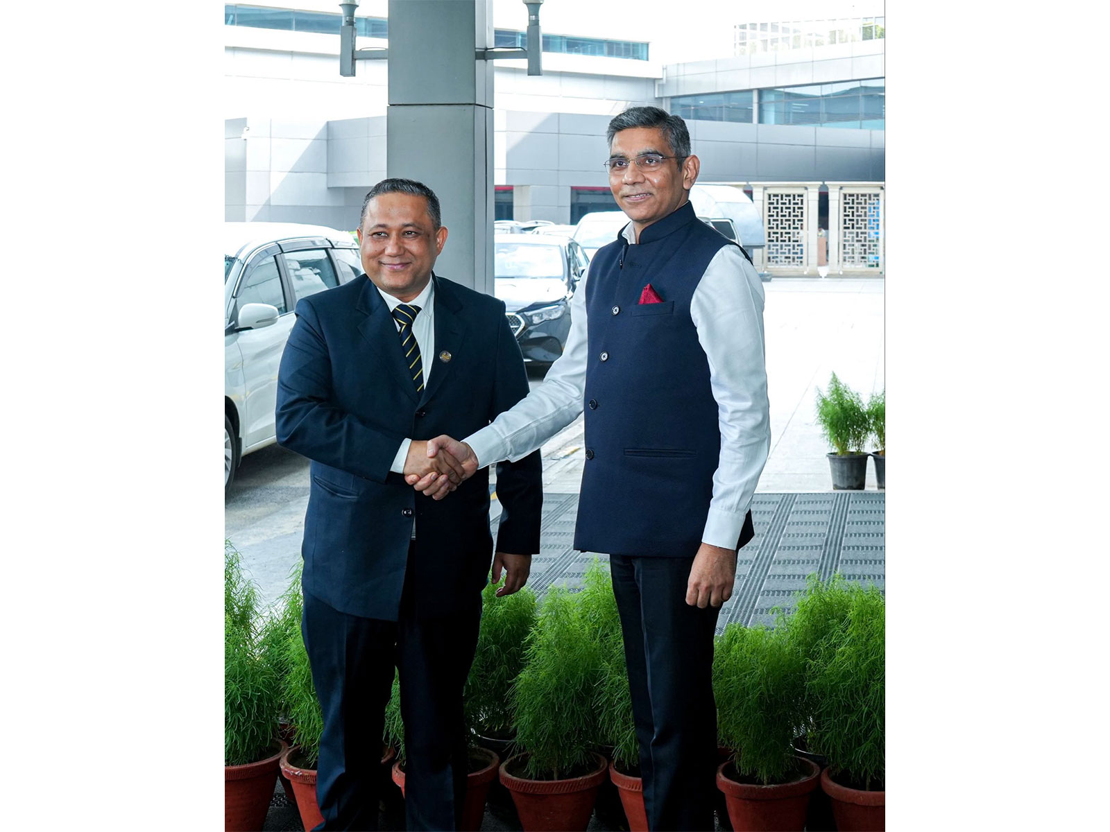 Nepal's Foreign Minister Shisir Khanal (Photo: X@MEAIndia)