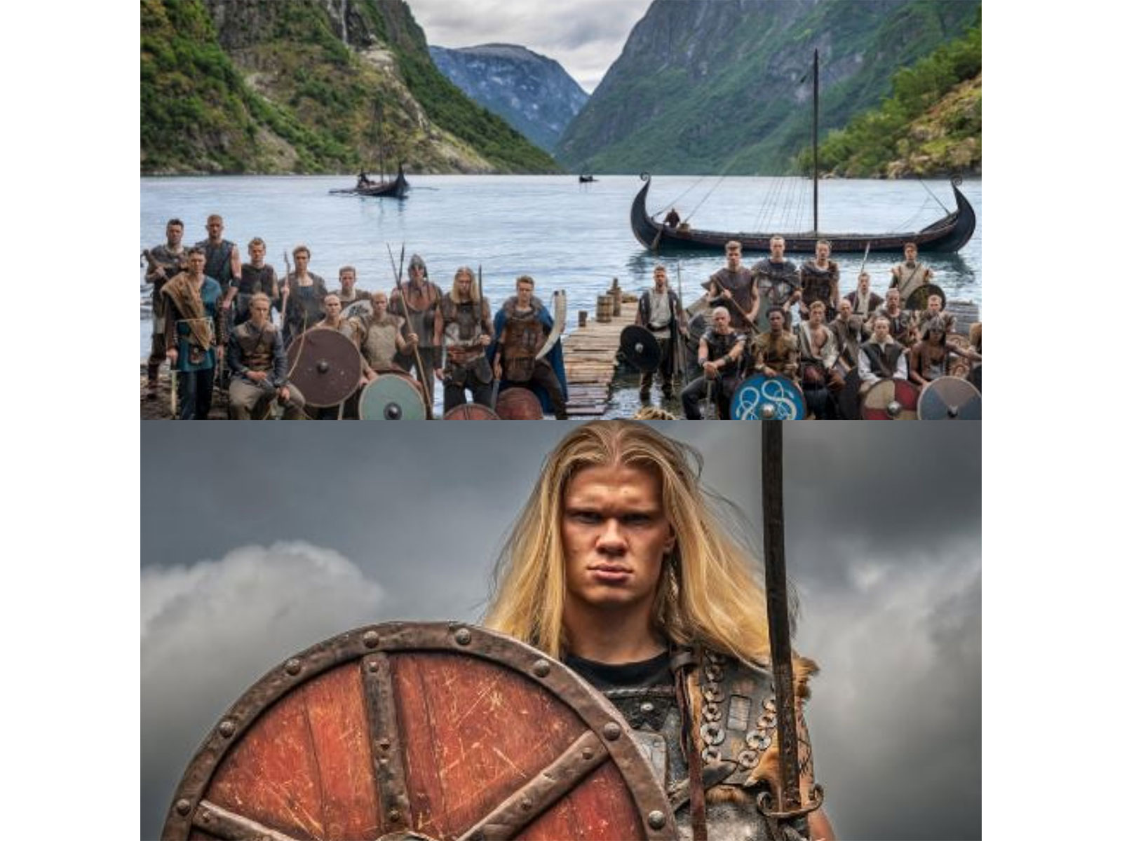 Norway players in their World Cup shoot (Photo: herrelandslaget and davidyarrow Instagram) and Erling Haaland (Photo: @erling Instagram)