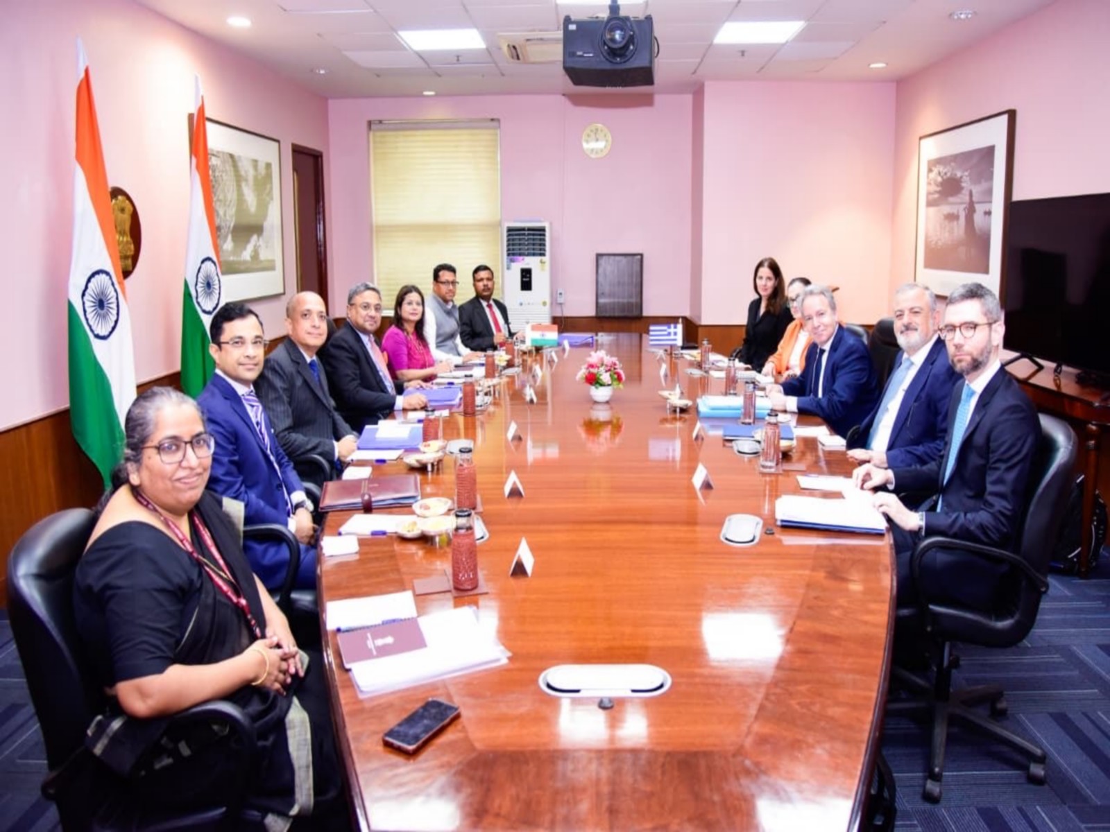 India, Greece hold 14th Foreign Office Consultations in New Delhi (Photo/X@MEAIndia)