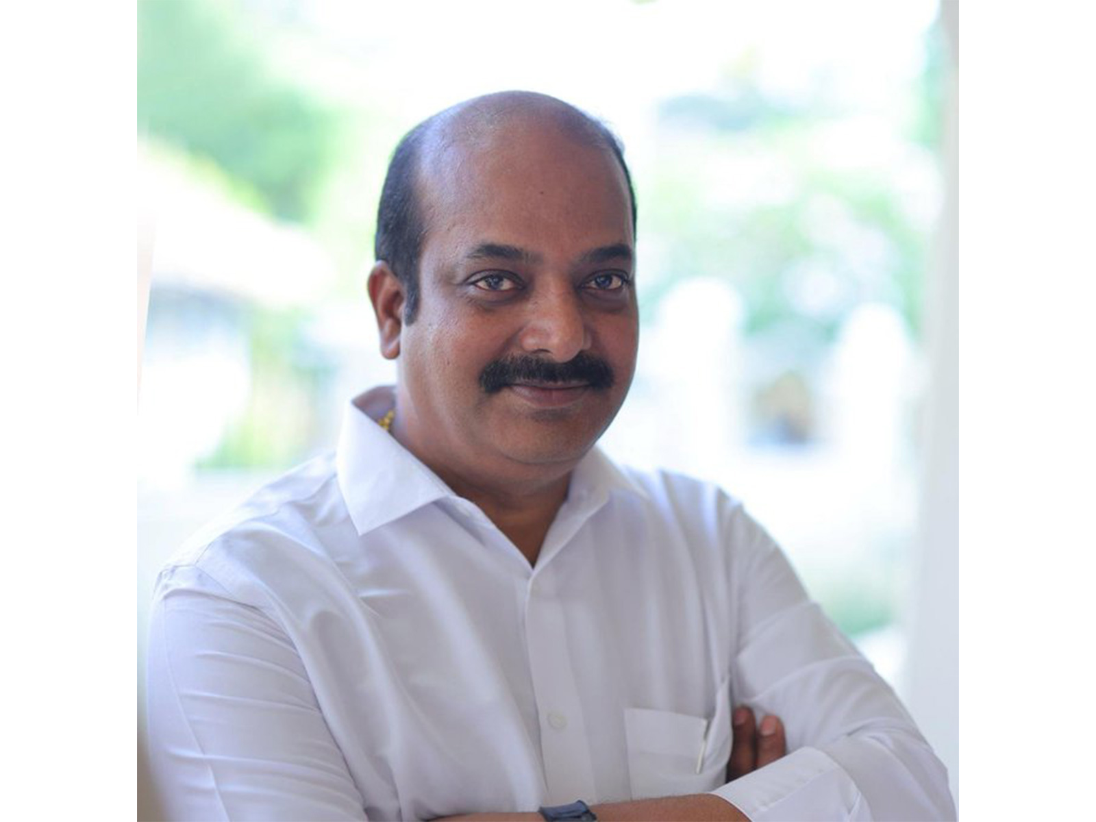 Lingamaneni Ramesh Jana Sena candidate for Rajya Sabha elections (File Photo/ANI)