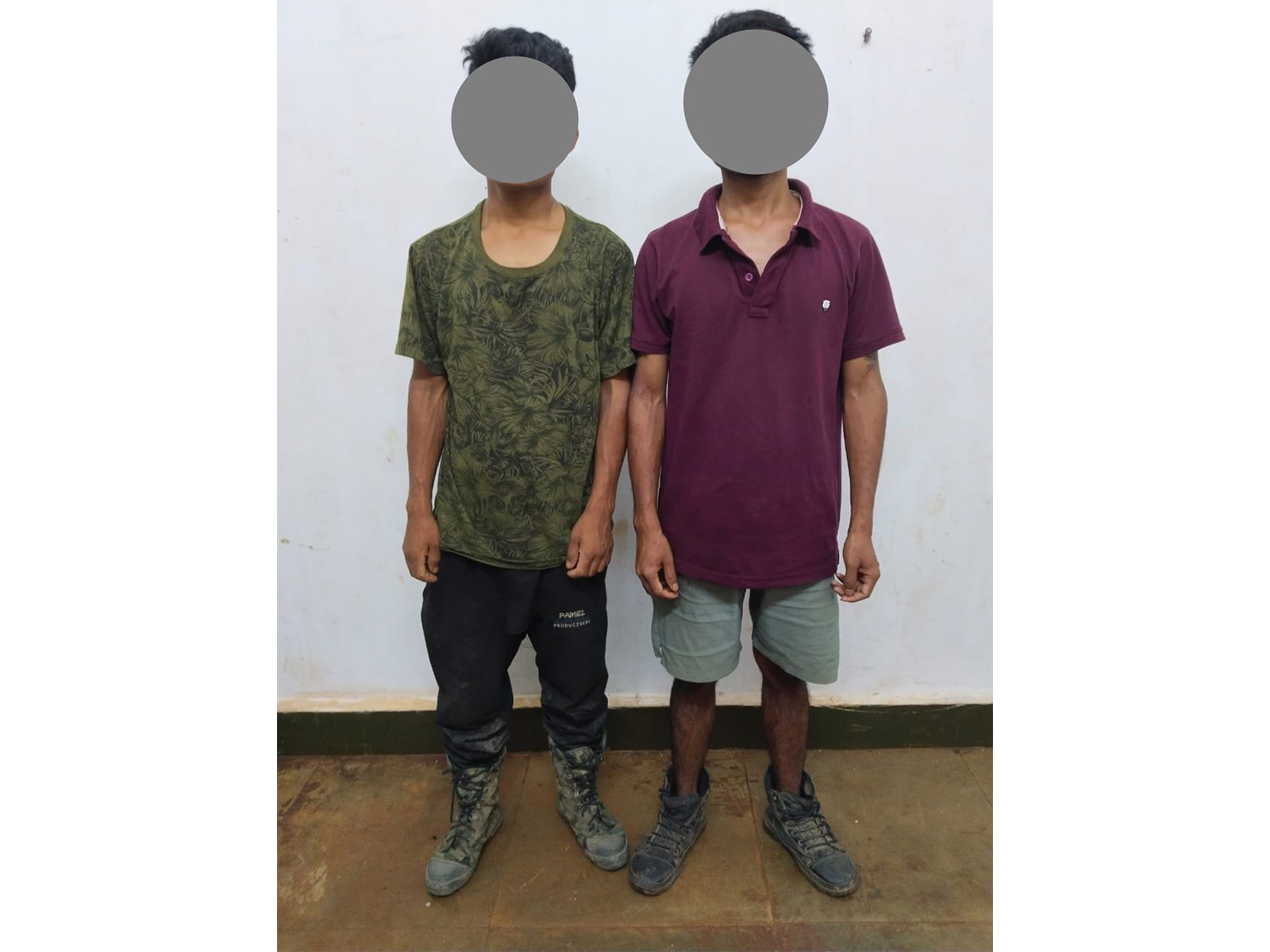 Manipur Police arrest two active VBIGs cadres from BP 81 under Moreh Police Station, Tengnoupal district (Photo: x/@manipur_police)
