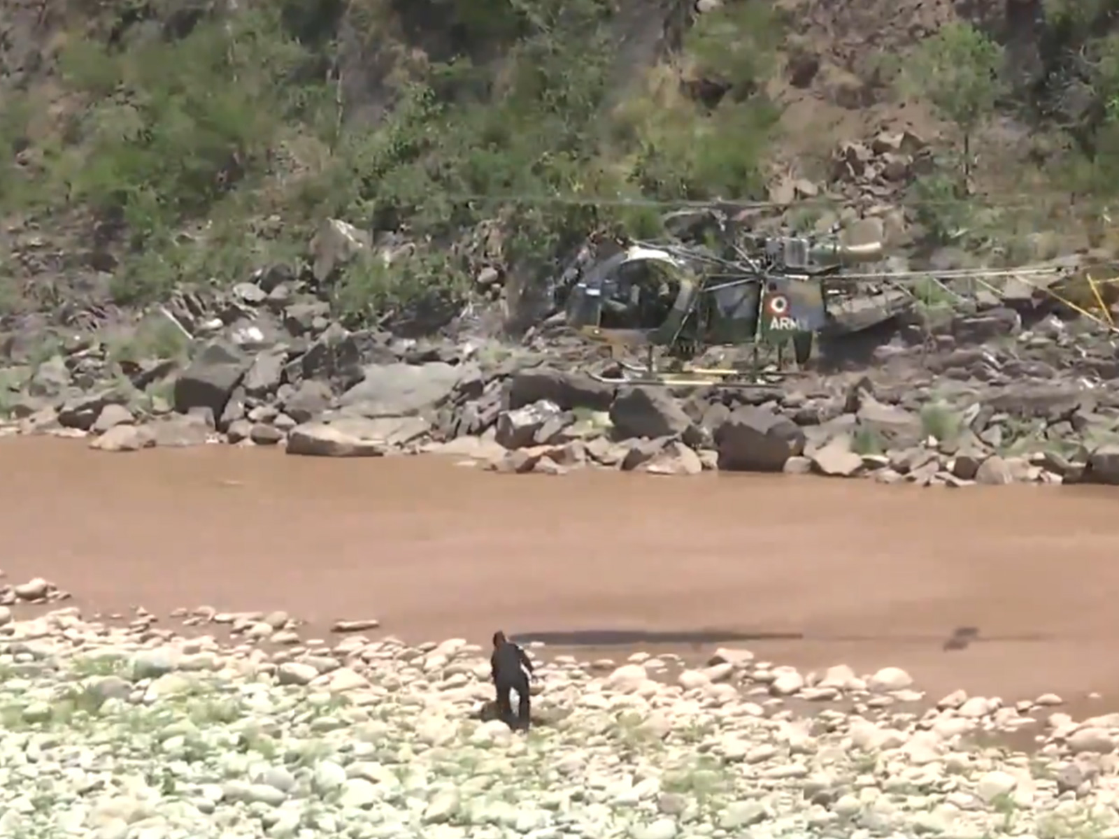 Indian Army organises humanitarian assistance, disaster relief exercise in Rajouri (Photo/ANI)