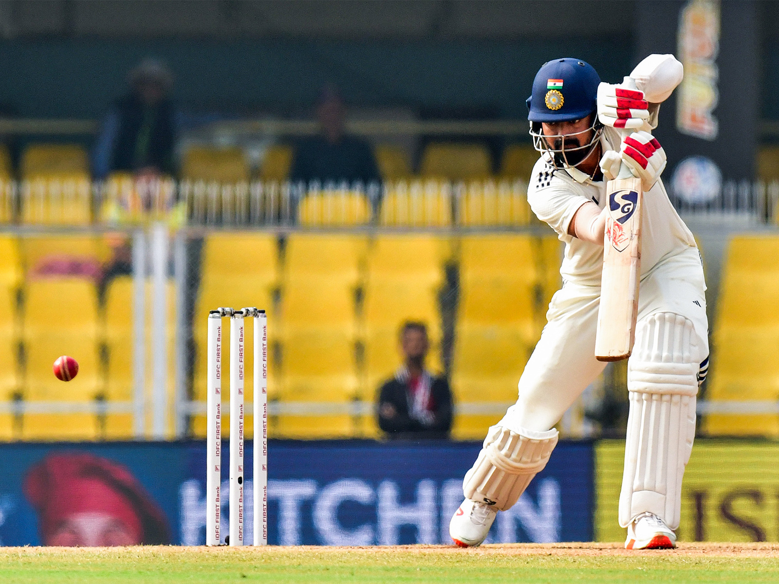 KL Rahul in action. (Photo/ANI)