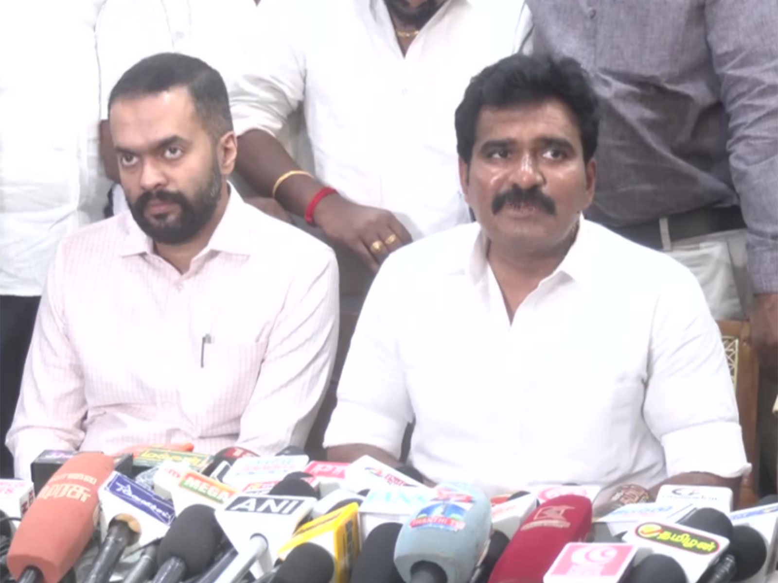 TVK Joint General Secretary CTR Nirmalkumar (Photo/ANI)