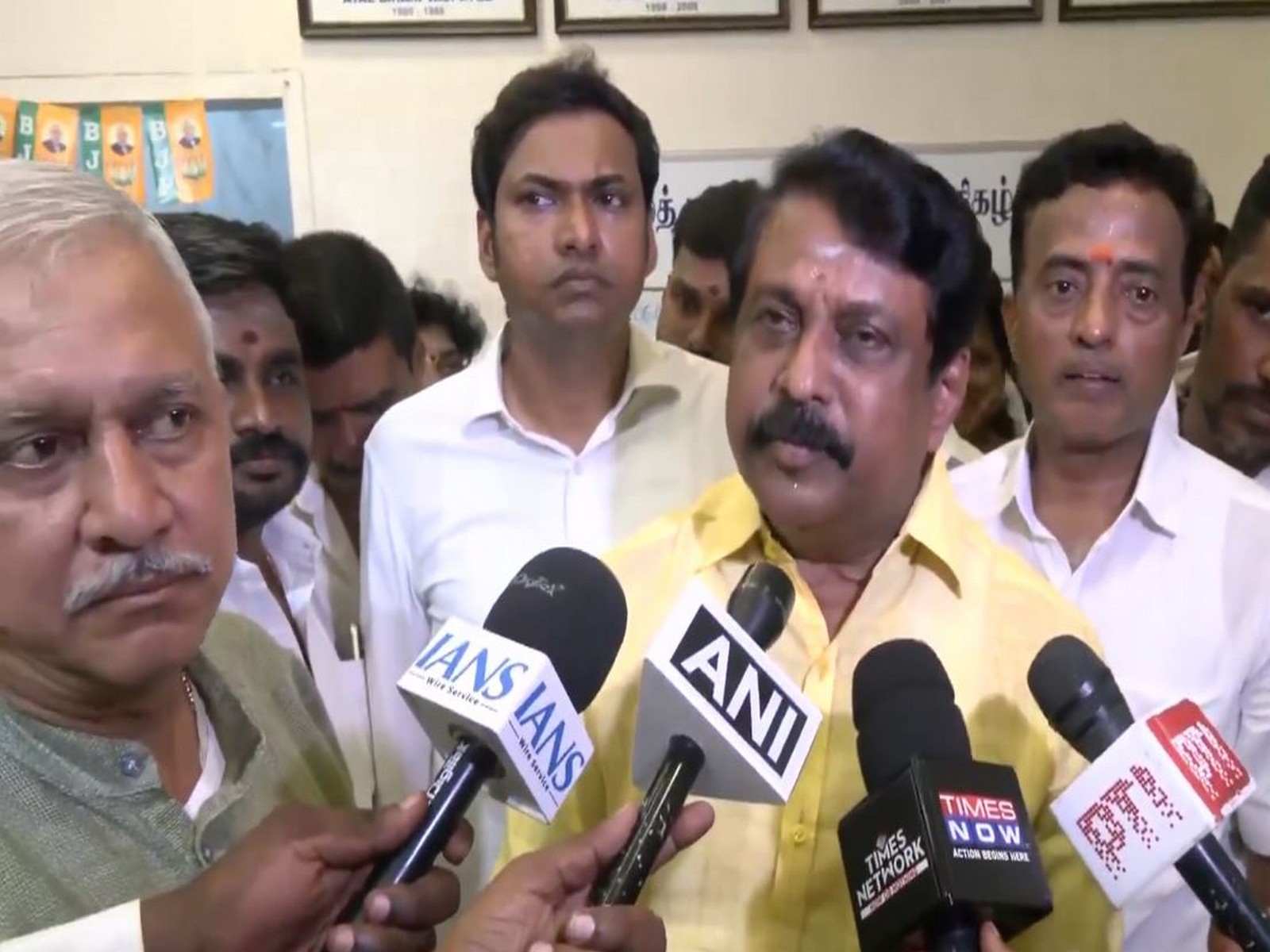 Tamil Nadu BJP President Nainar Nagendran (Photo/ANI)