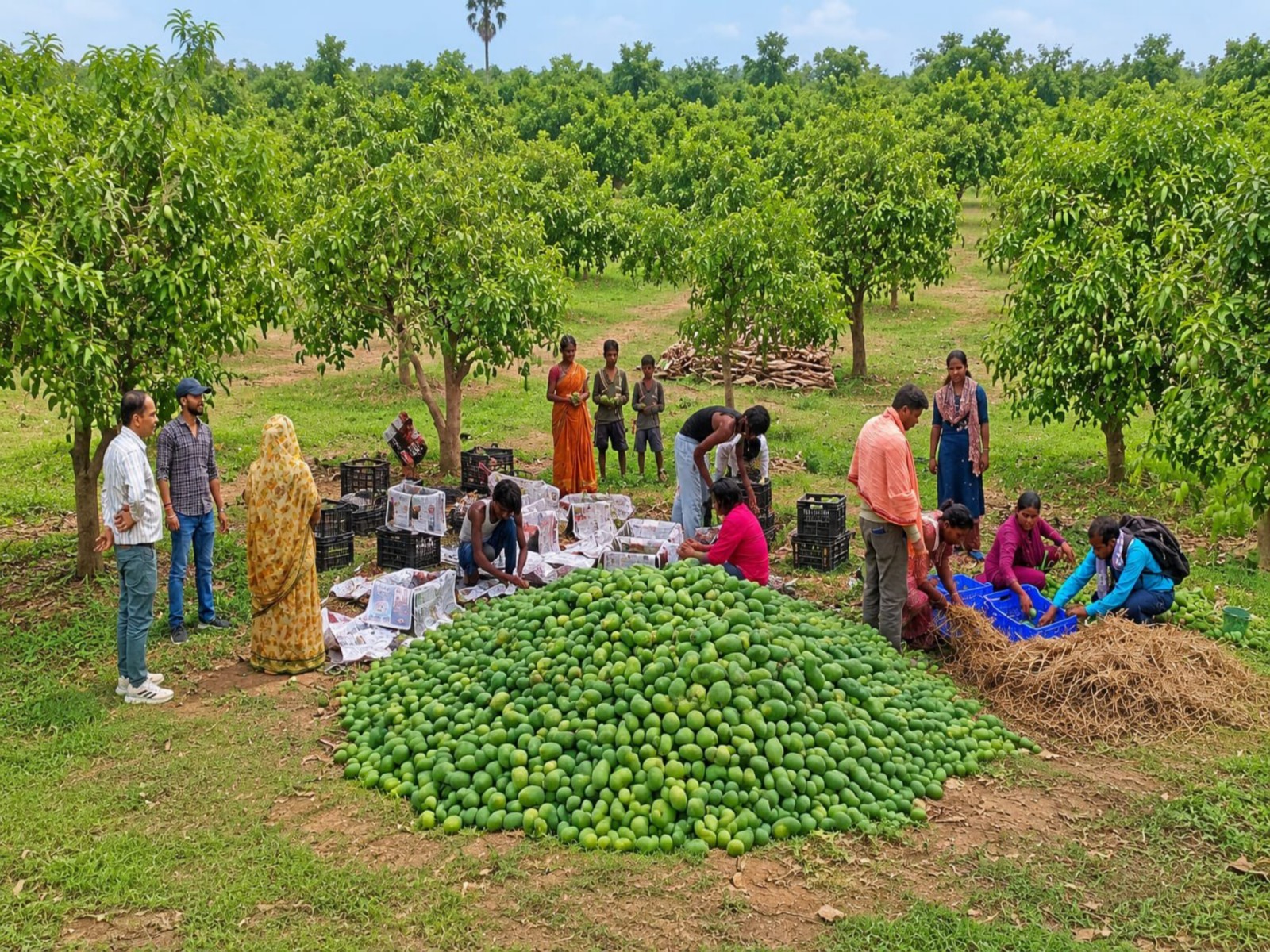 Women-led company exports mangoes from Simdega (Photo/@PiyushGoyal)