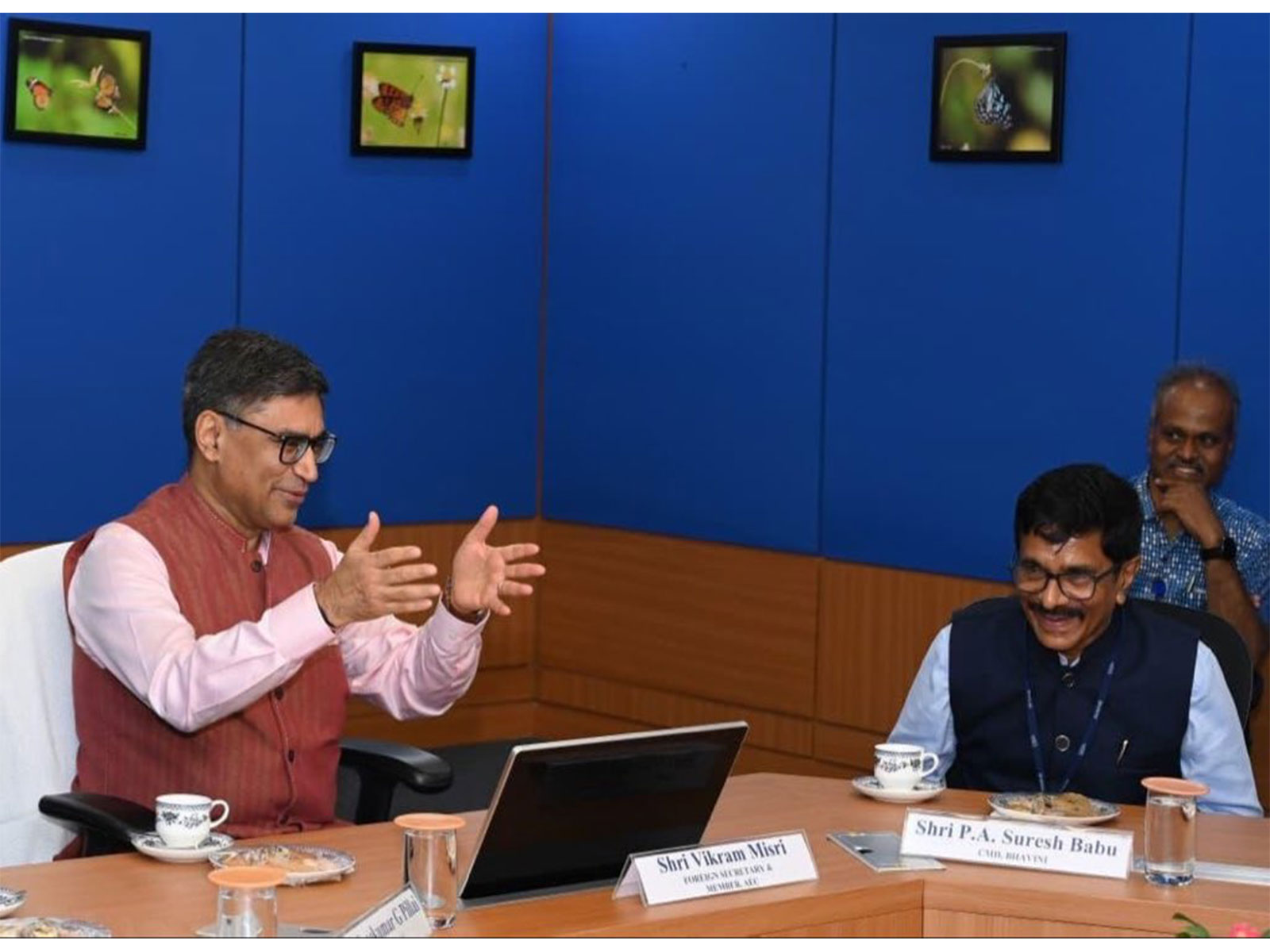 Foreign Secretary Vikram Misri visited Bharatiya Nabhikiya Vidyut Nigam Limited (BHAVINI) in Kalpakkam, Tamil Nadu (Photo/X@MEAIndia)