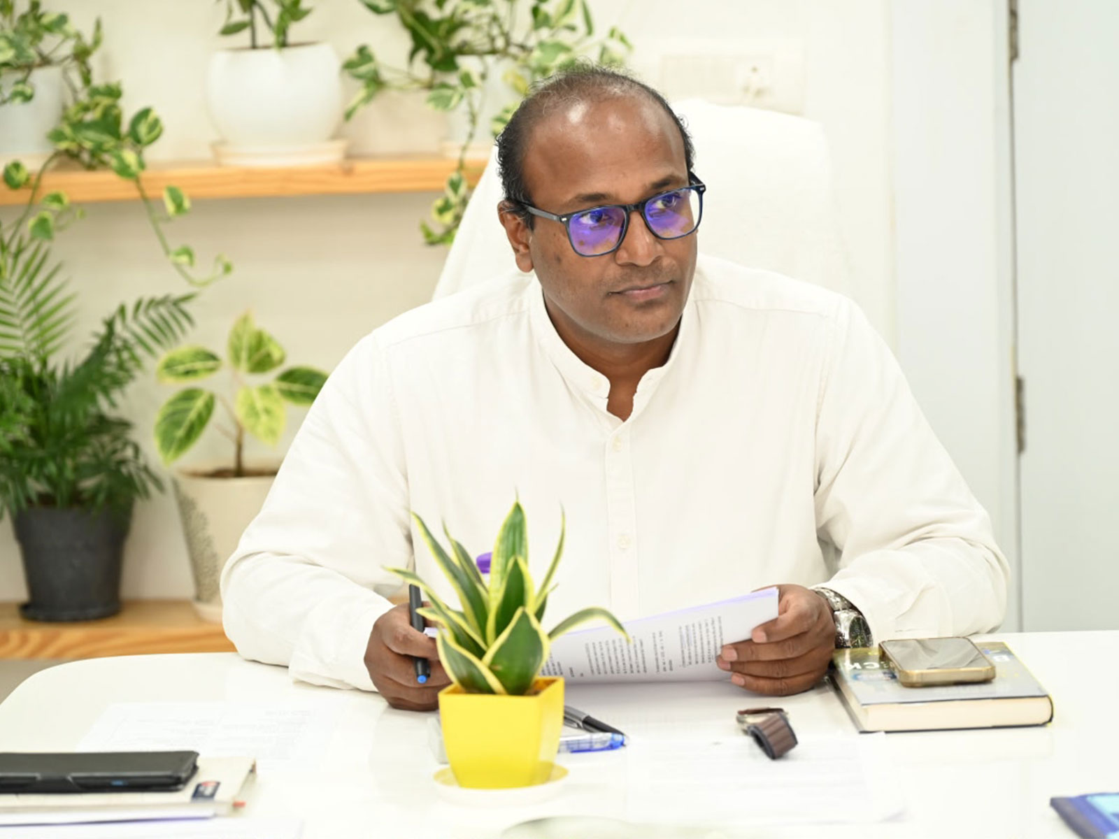 Chief Electoral Officer Dr. B.V.R.C. Purushottam (Photo/ANI)