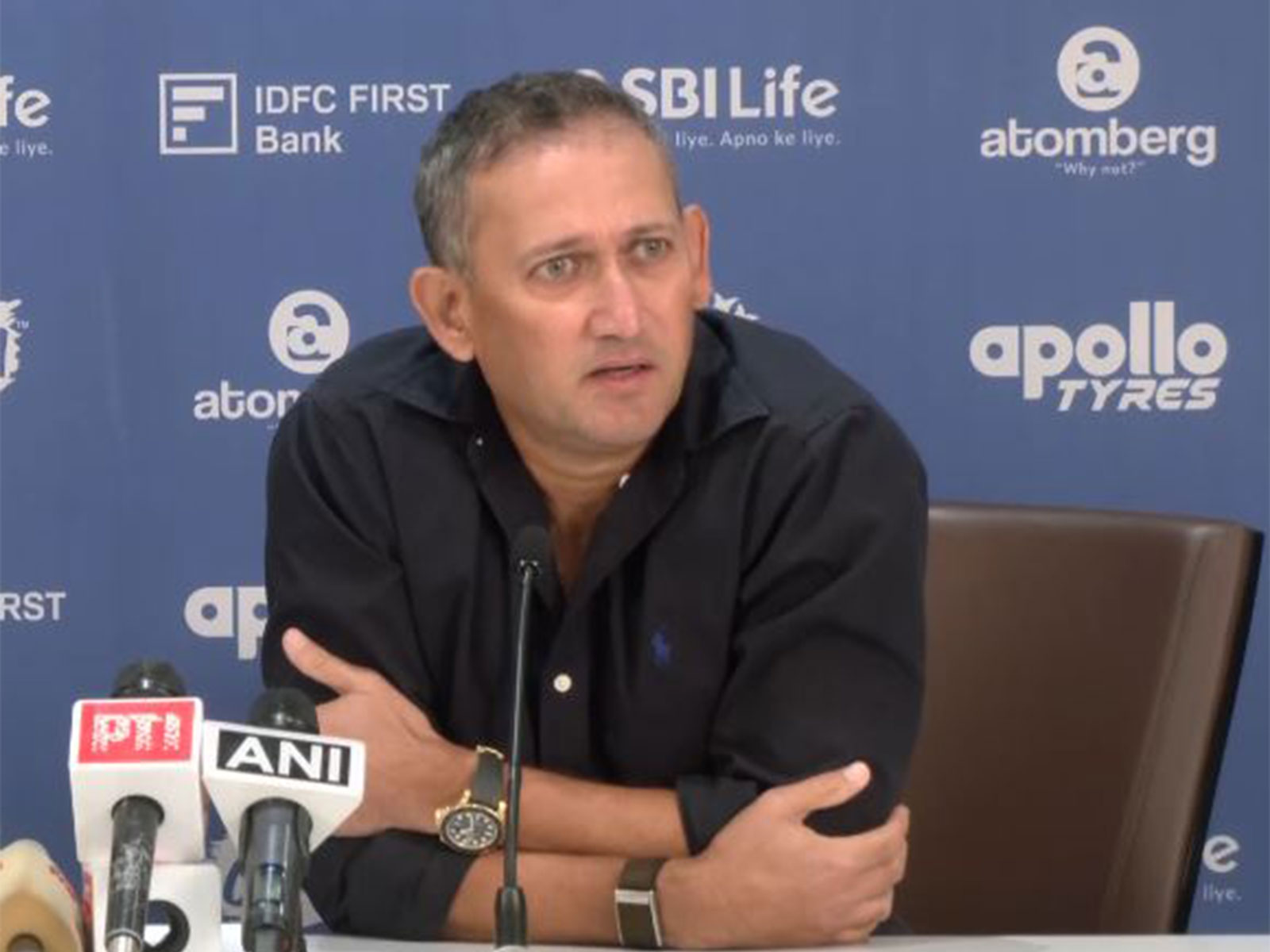 BCCI Chief Selector Ajit Agarkar. (Photo: ANI)