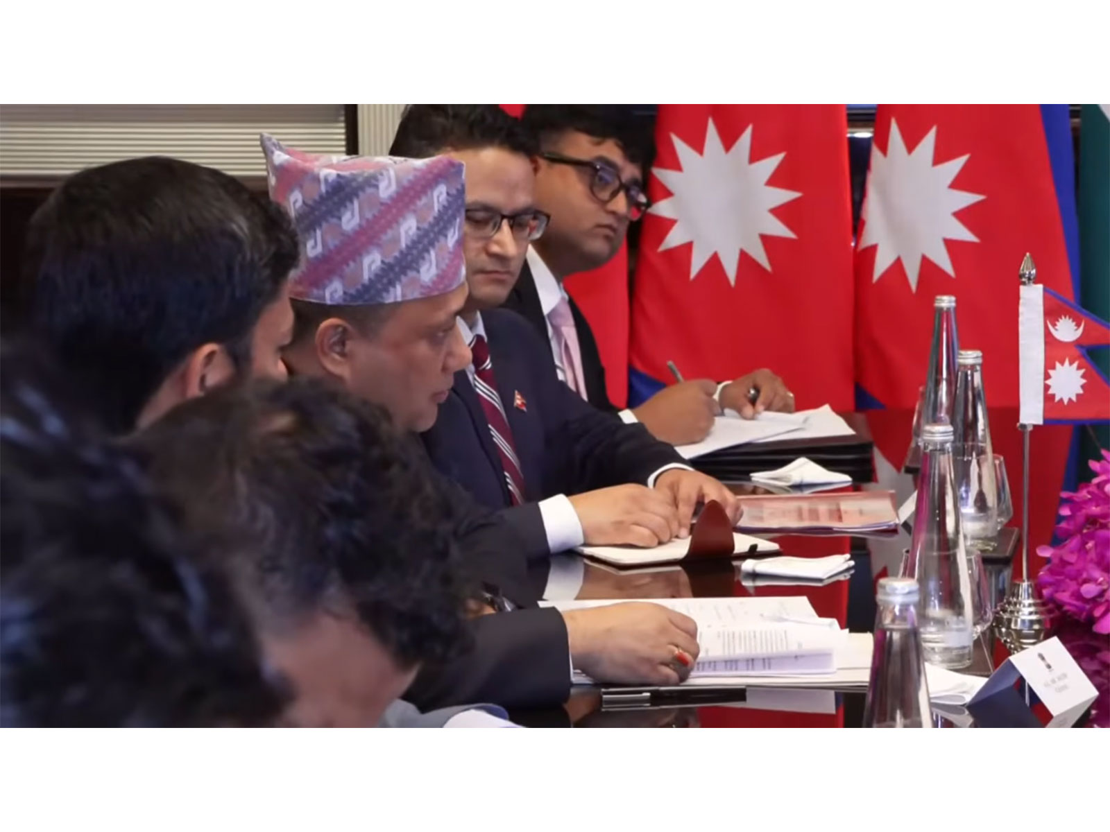Nepal's Foreign Minister Shisir Khanal (Photo: YouTube@ Ministry of External Affairs, India)