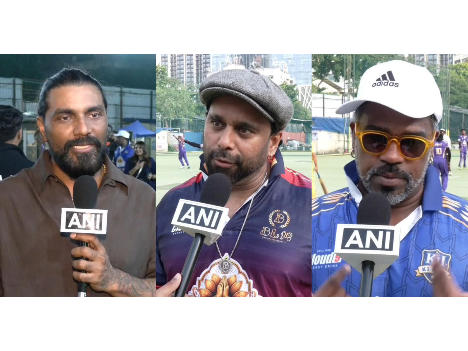 Remo D'Souza, Bosco Martis and Caesar Gonsalves (Photo/ANI)