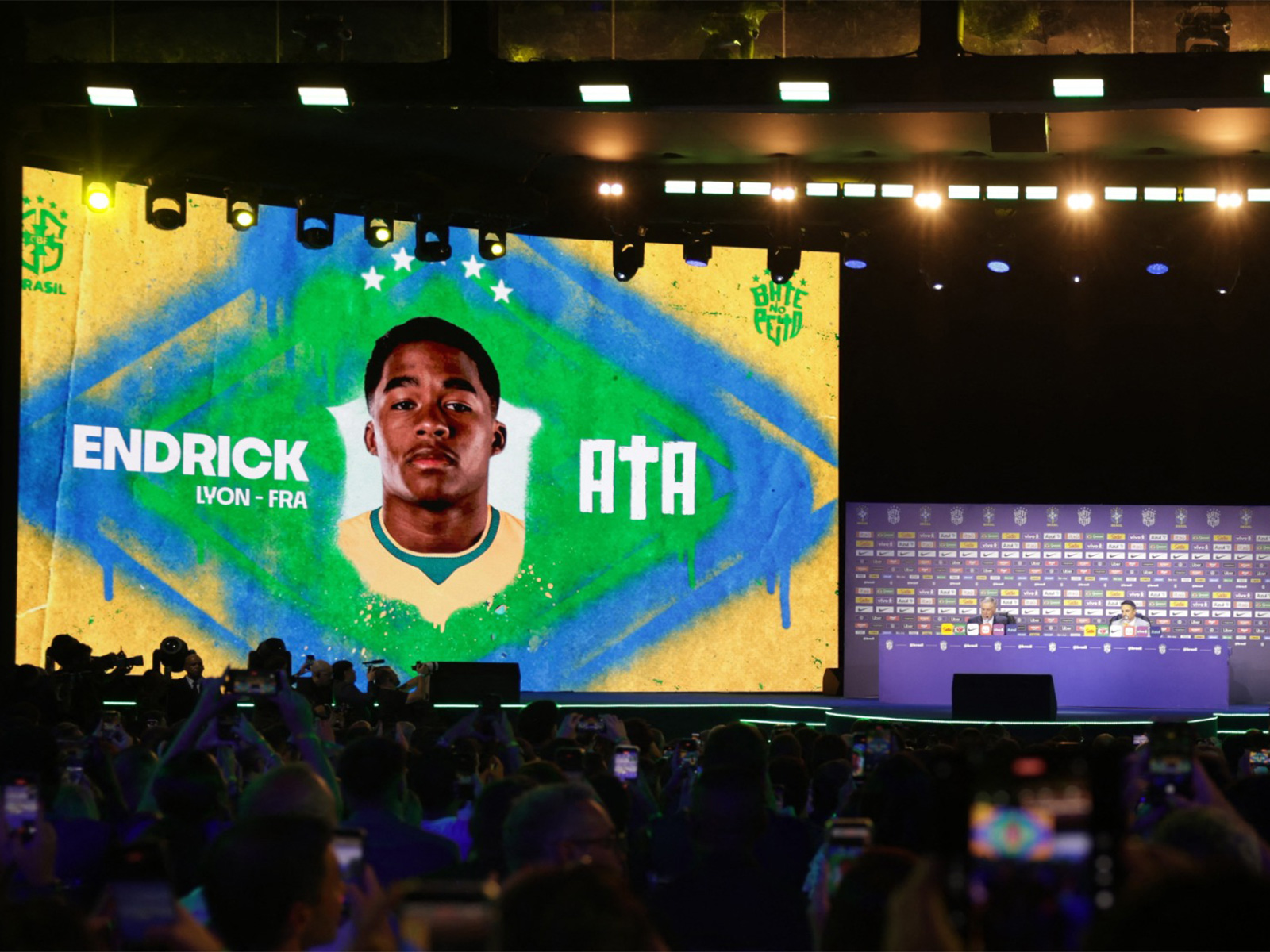 Brazilian football player Endrick. (Photo: Reuters)