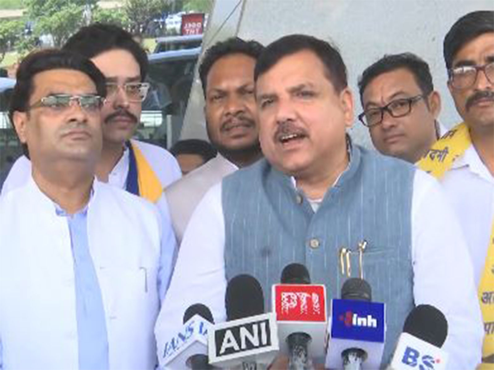 AAP MP Sanjay Singh (Photo/ANI)