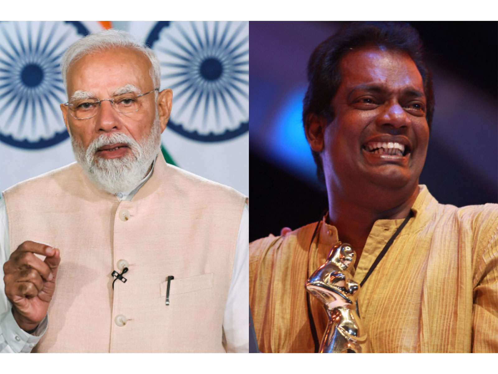 PM Modi, Salim Kumar (Photo/ANI), (Photo/X/@vdsatheesan)