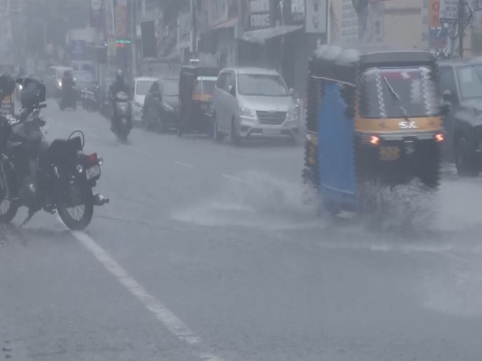 Monsoon rain in Keralam (Photo/ANI)