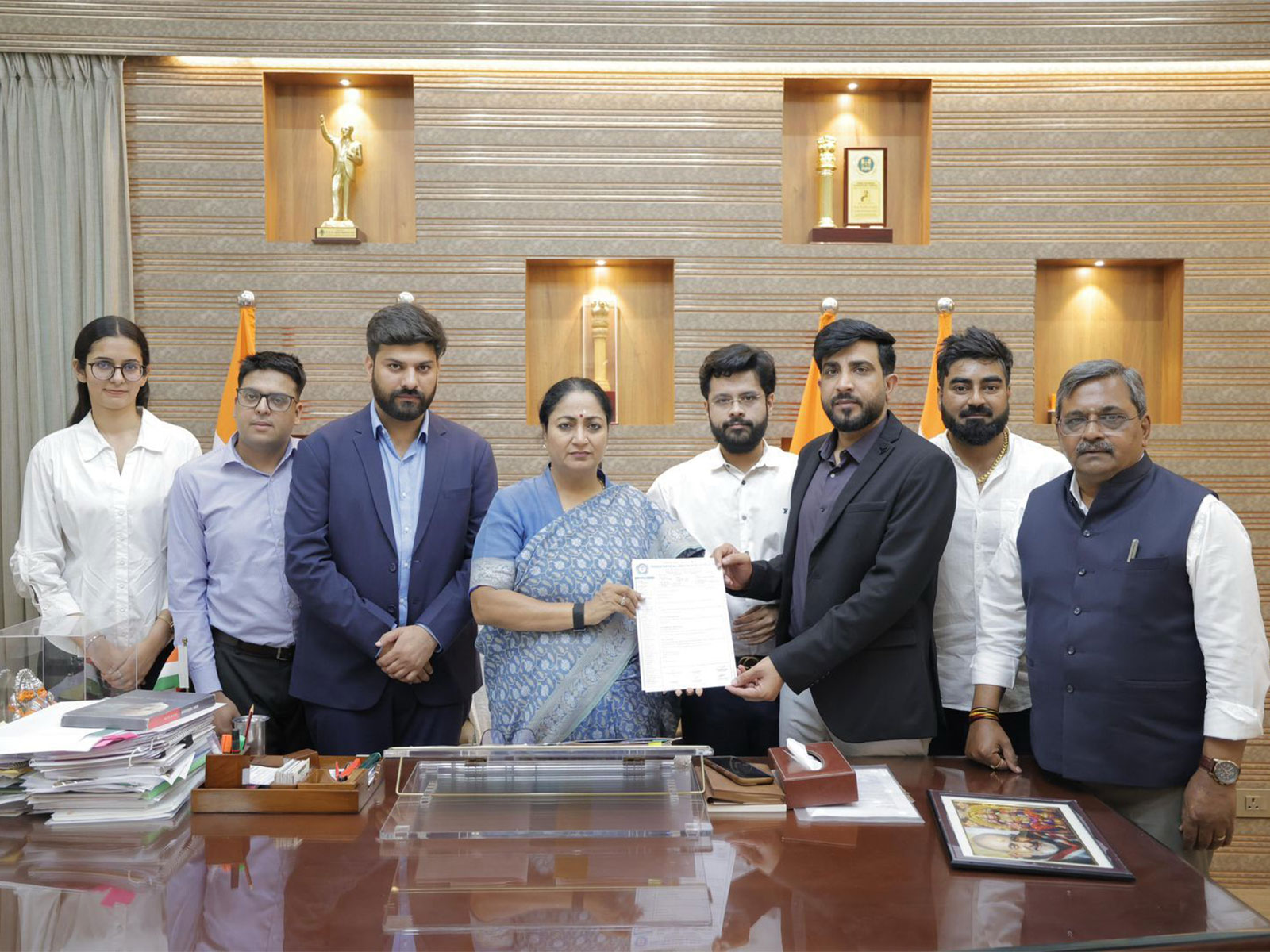FAIMA delegation meets Delhi CM Rekha Gupta (Photo/@FAIMA_INDIA_)