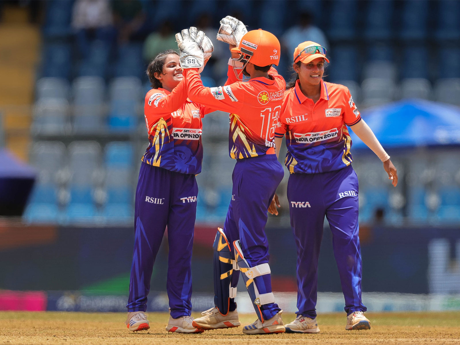 SOBO Mumbai Falcons women's team players (Image: SOBO Mumbai Falcons)