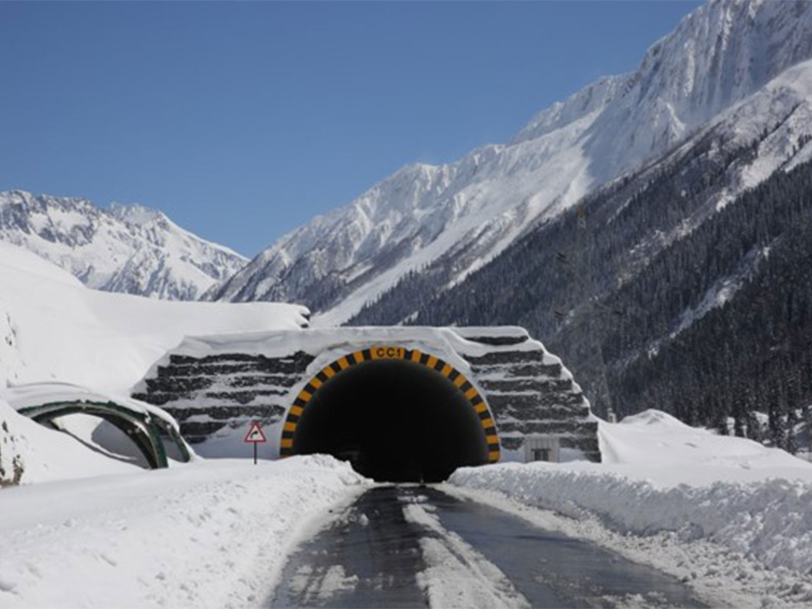 Zojila tunnel (Photo/ANI)