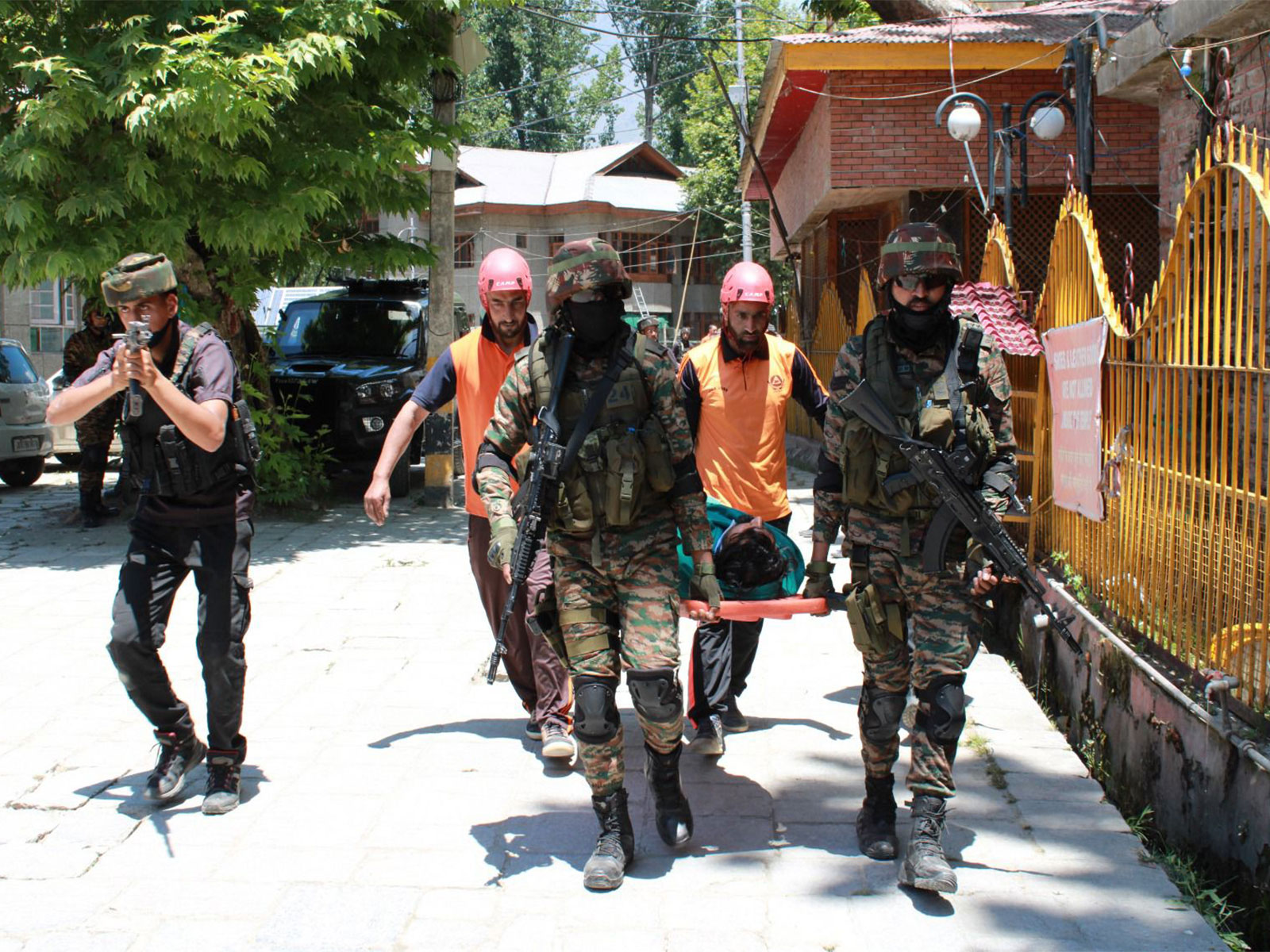 Ganderbal Police conducts mock drills ahead of Shri Amarnath Yatra  2026 (Photo/Release)