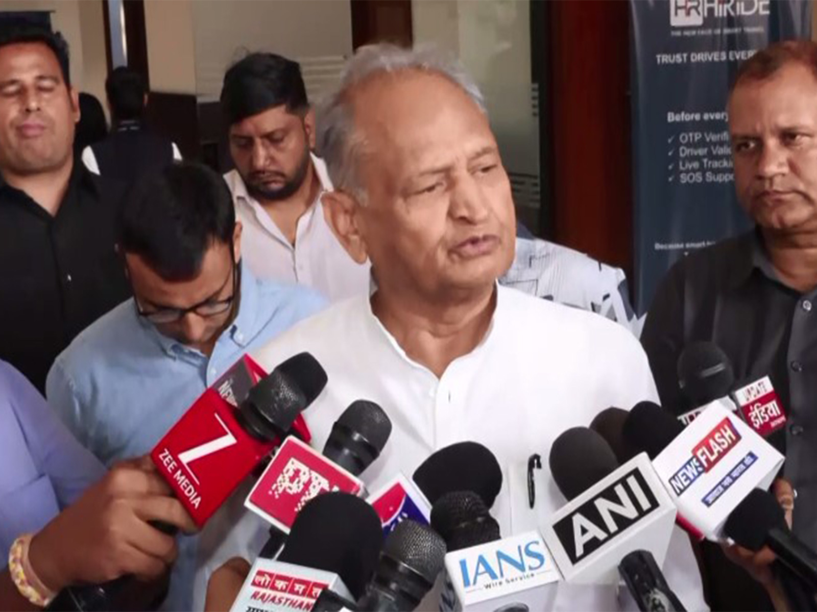  Former Rajasthan Chief Minister Ashok Gehlot (Photo/ANI)